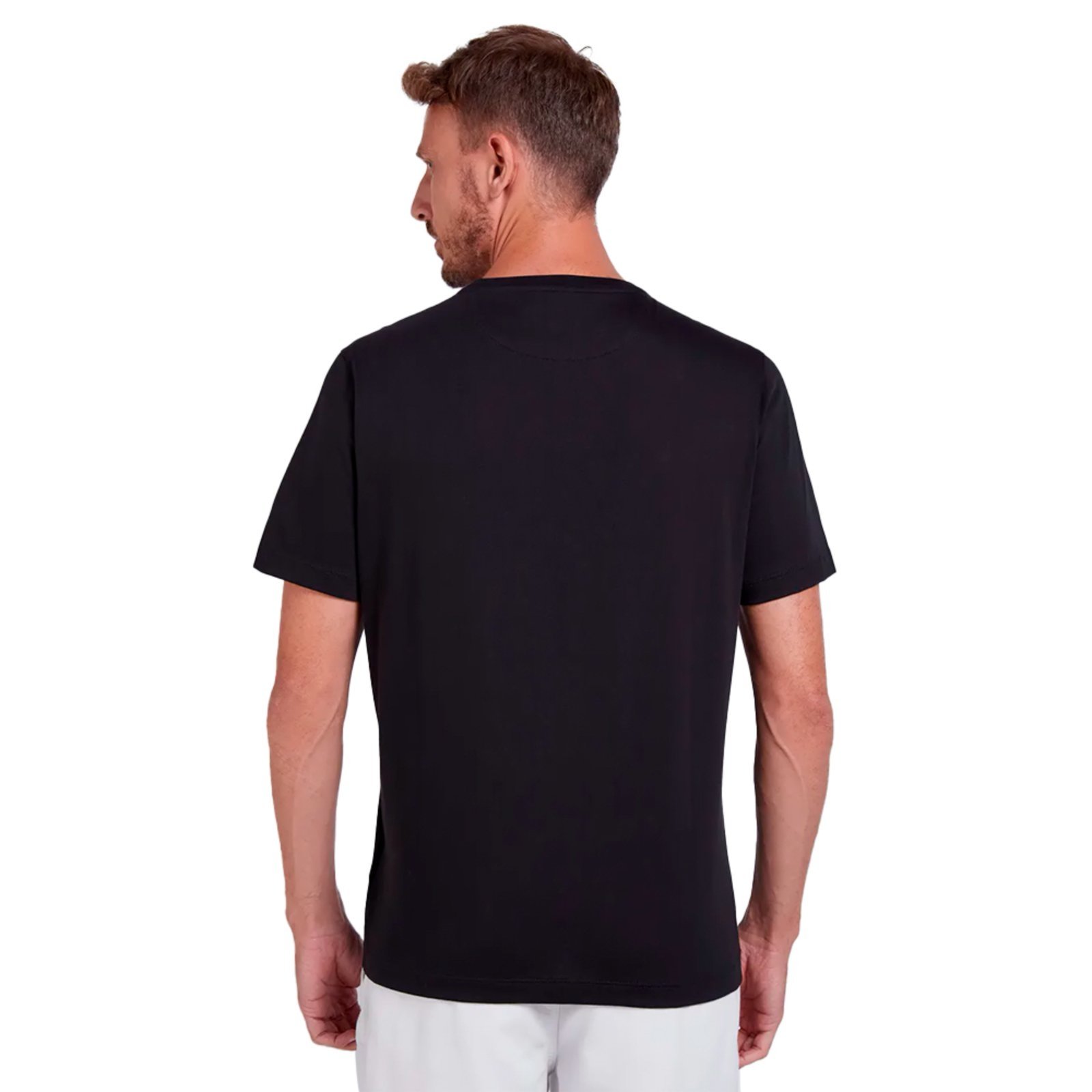 Vista 3 Camiseta Individual Comfort Fit OU24 Masculino cinza Individual cinza