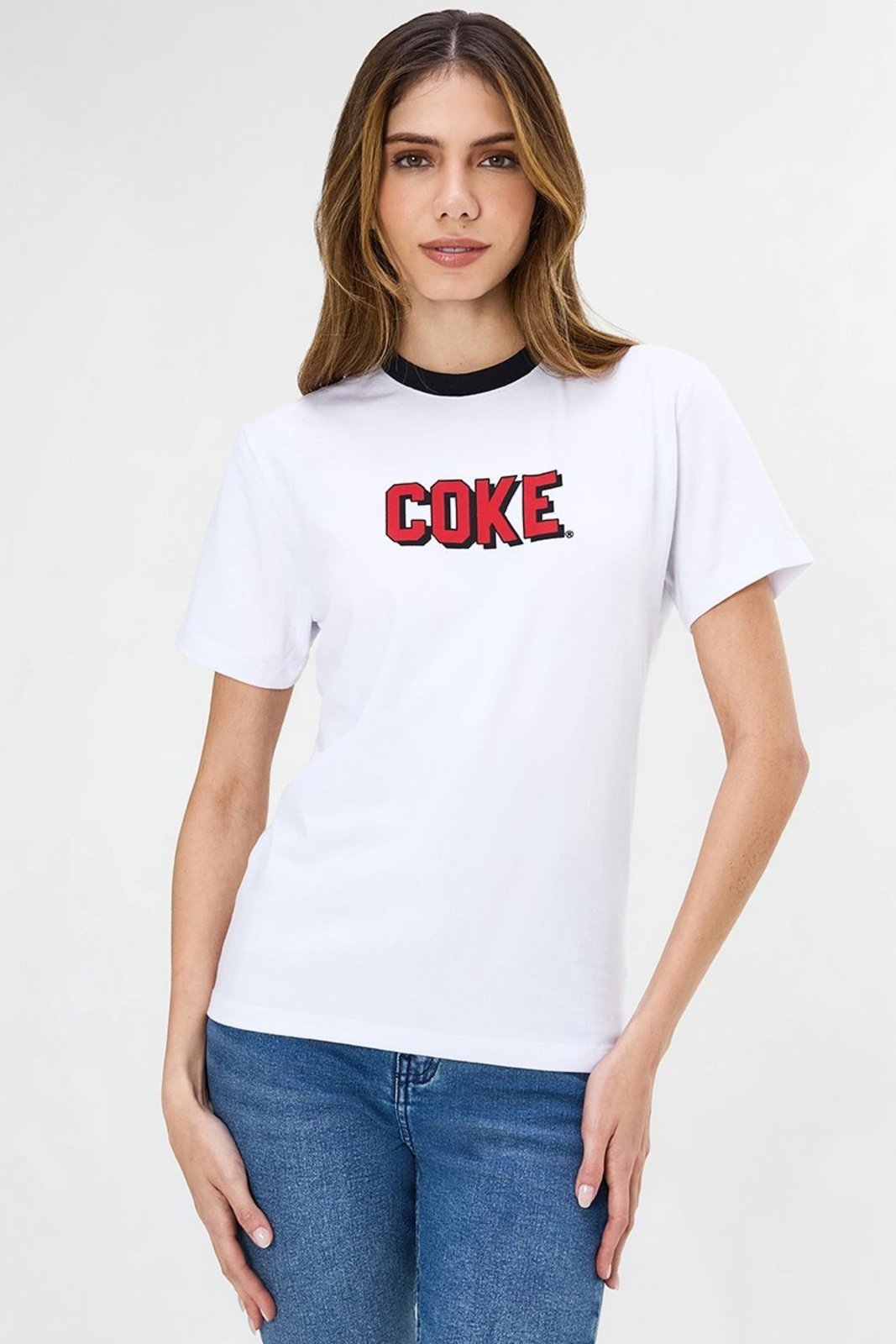 T-shirt Feminina Coke