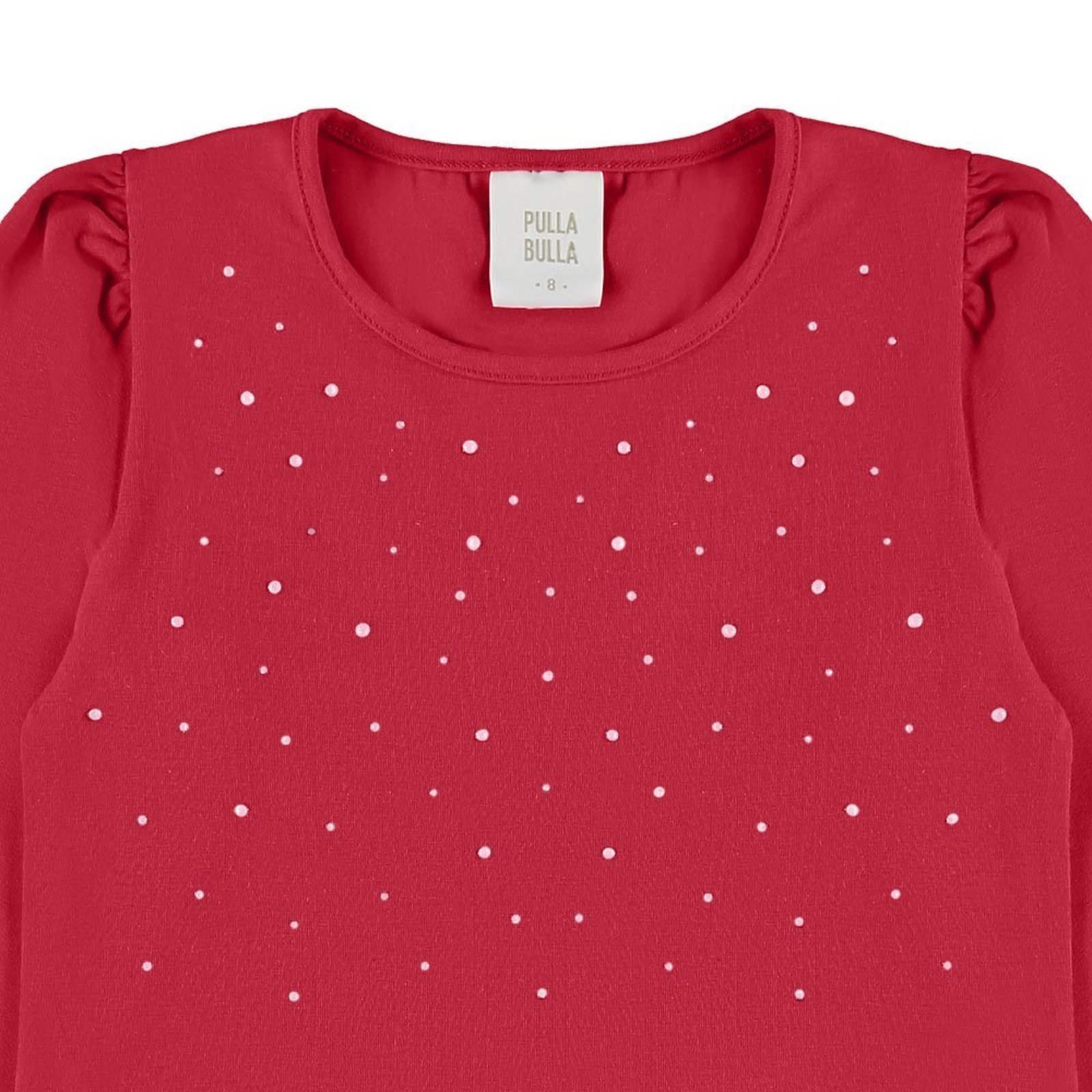Infantil - Blusa Vermelho Pulla Bulla Menina - 55314-65