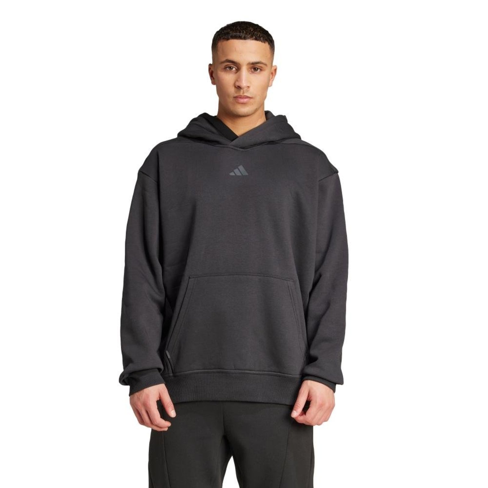 Moletom de Treino com Capuz Tamanho Oversized PrimeLift adidas Performance Preto