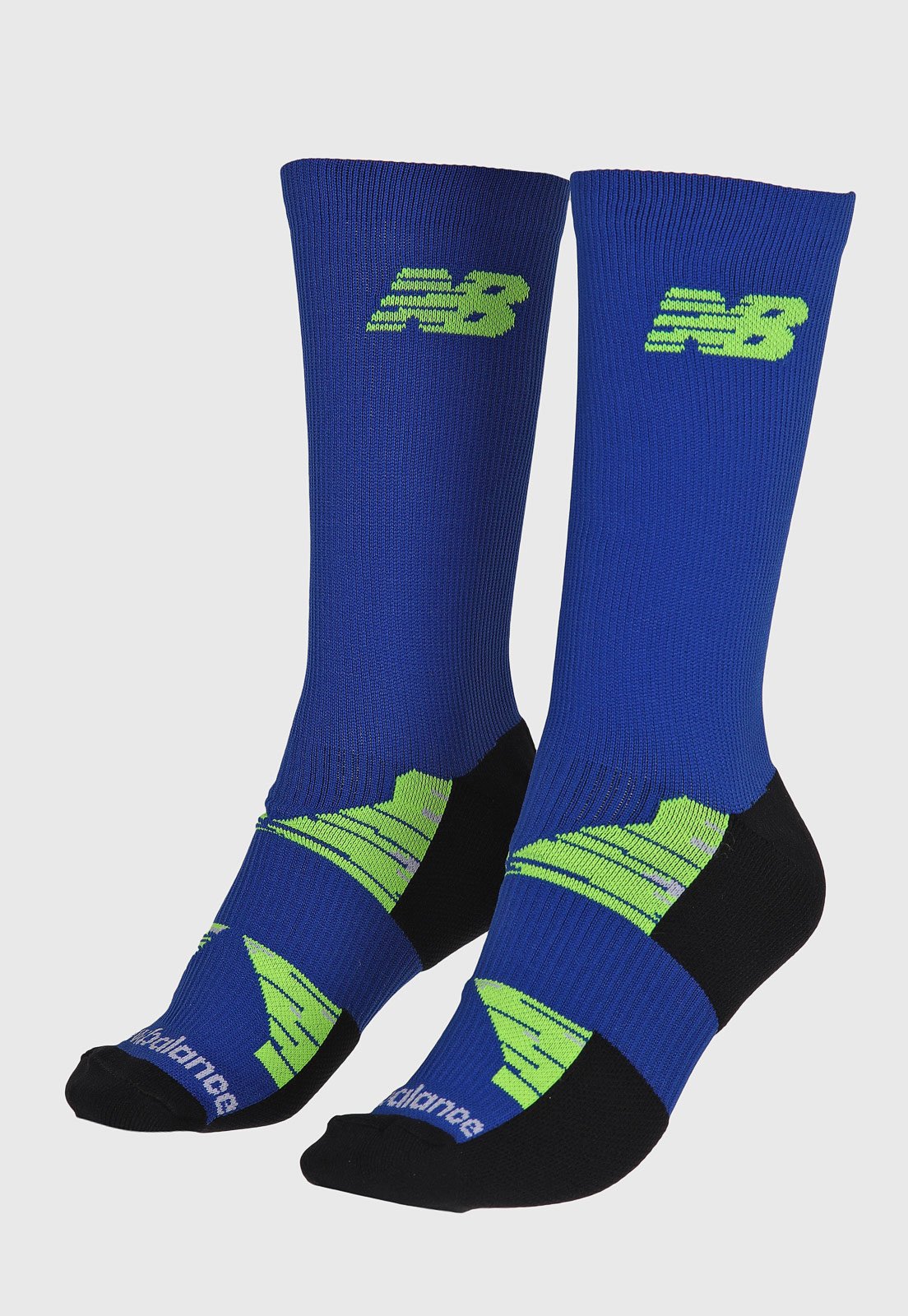 Meia Unissex New Balance Performance Running Azul