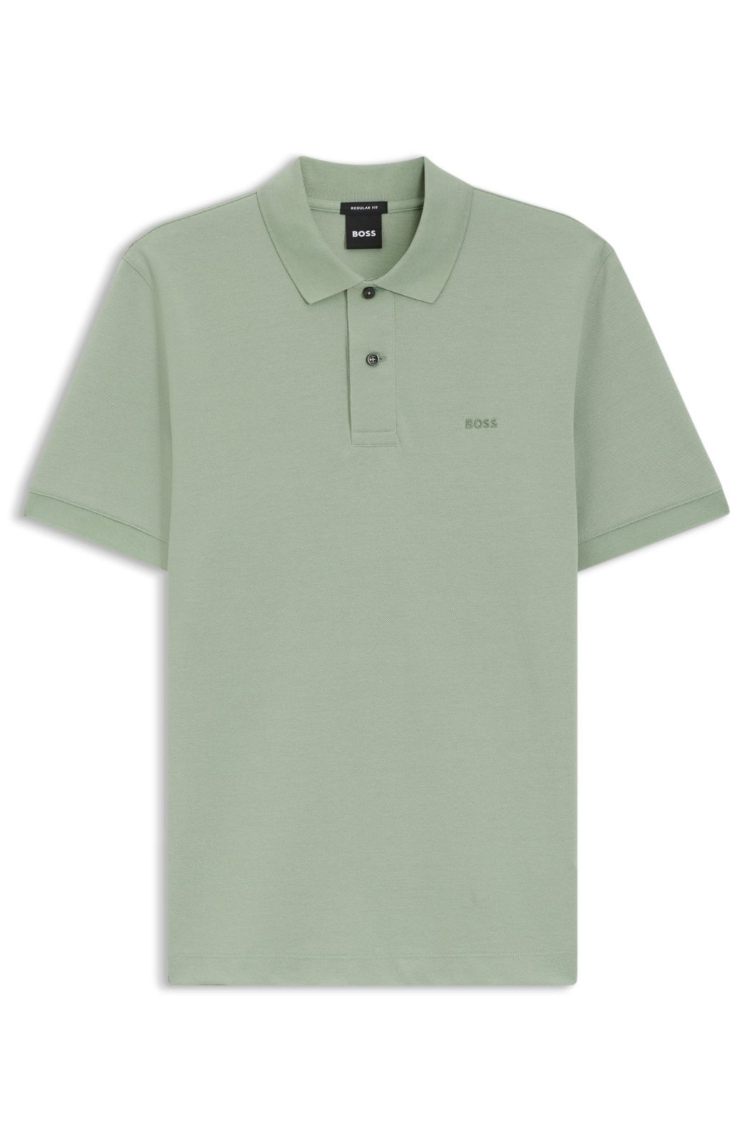 Polo Pallas Em Algodão Piqué Com Logo Bordado
