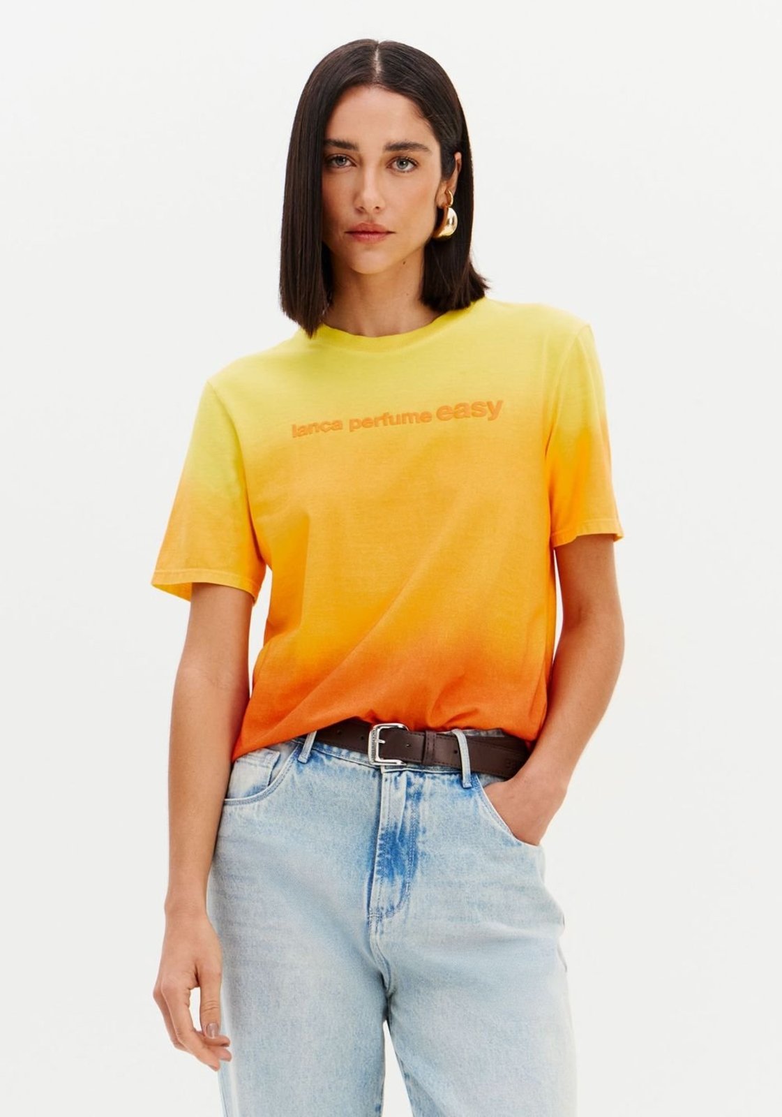 T-shirt De Manga Curta Com Estampa Easy Sport Easy