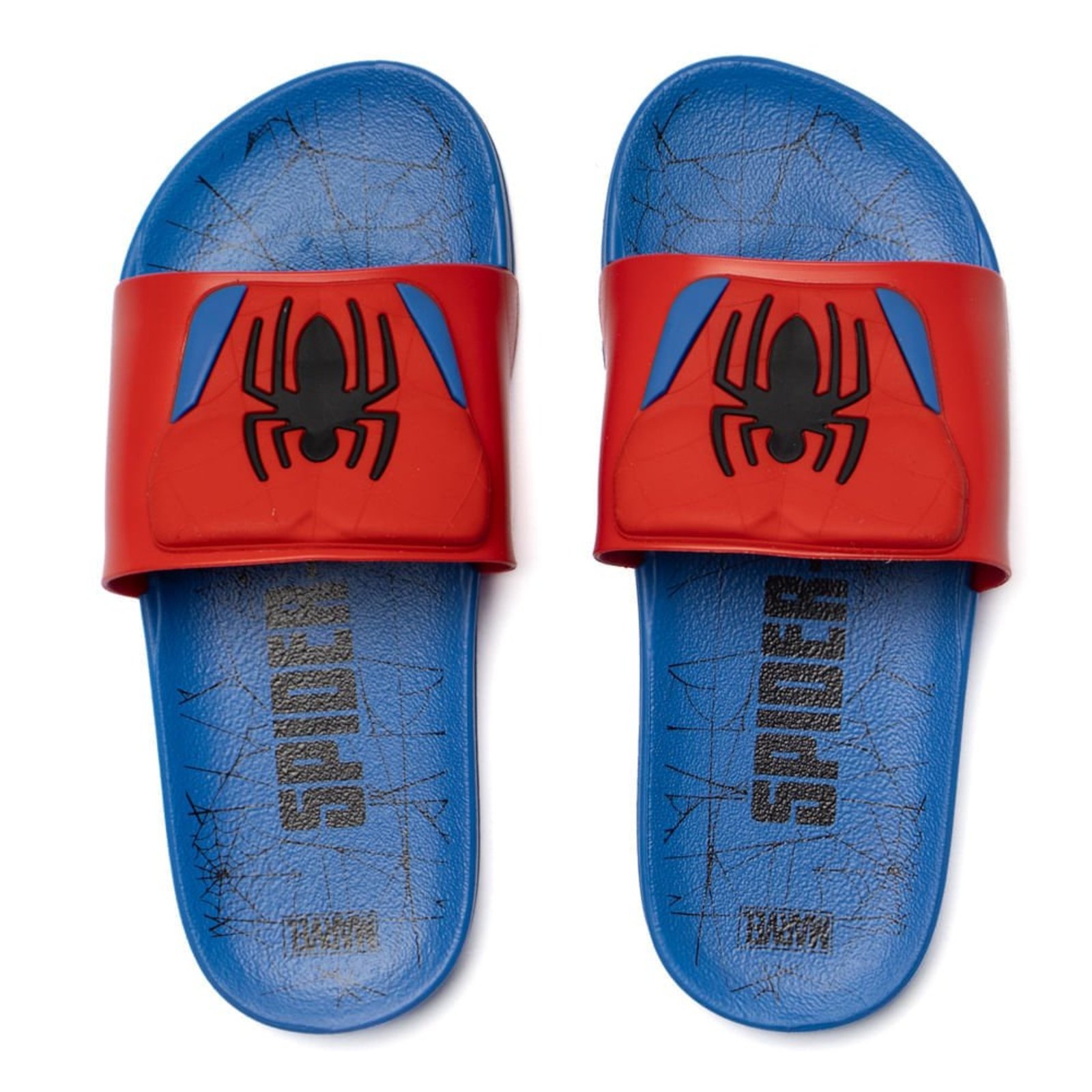 Infantil – Chinelo Slide Grendene Homem Aranha Azul/Vermelho