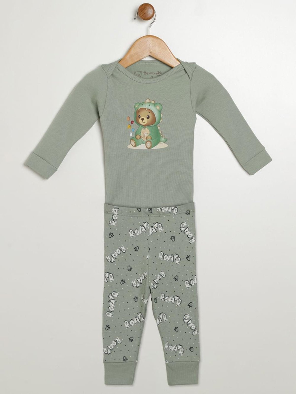 Infantil - Conjunto Longo Para - VERDE
