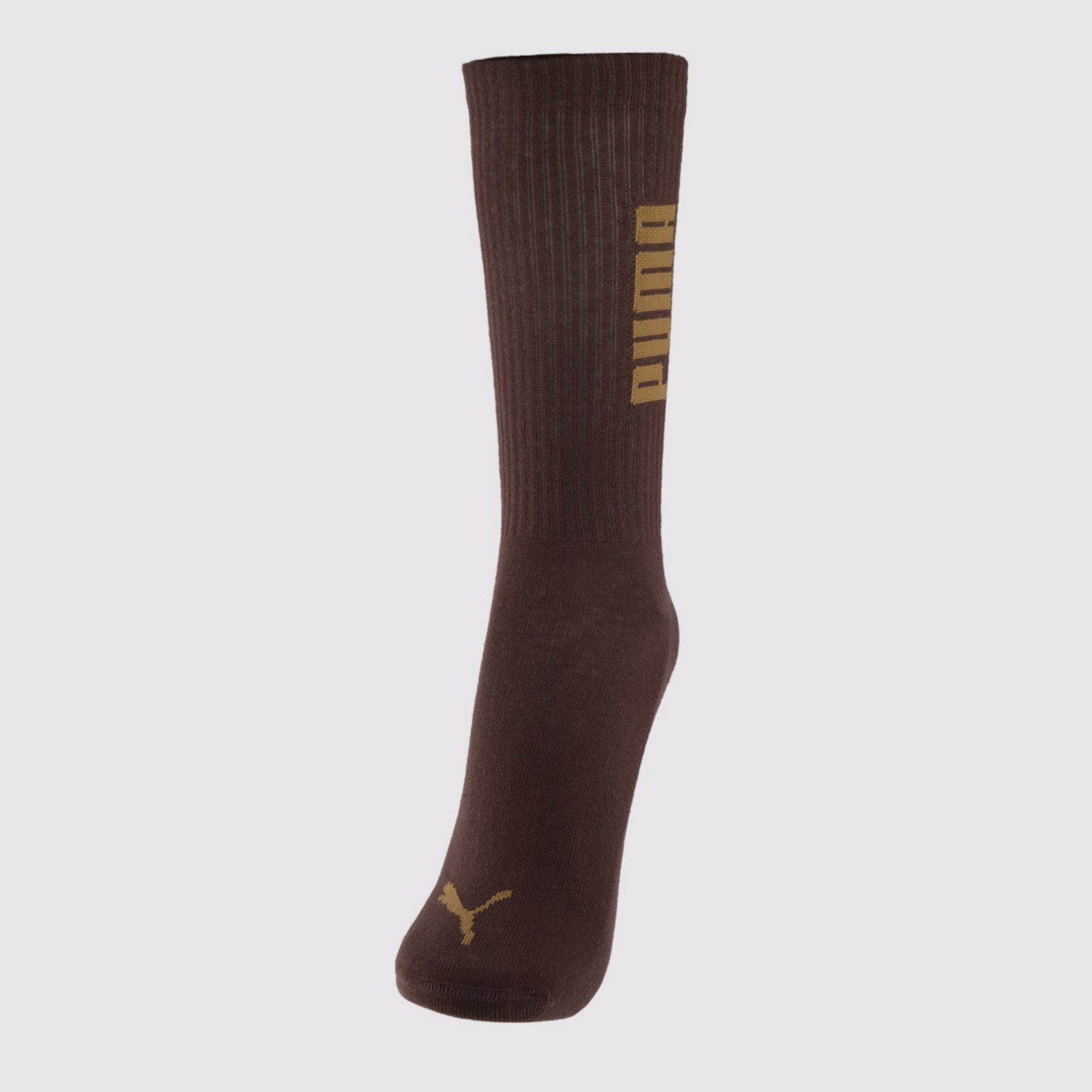 Vista 2 Meia Puma Esportiva Cano Longo marrom Puma marrom