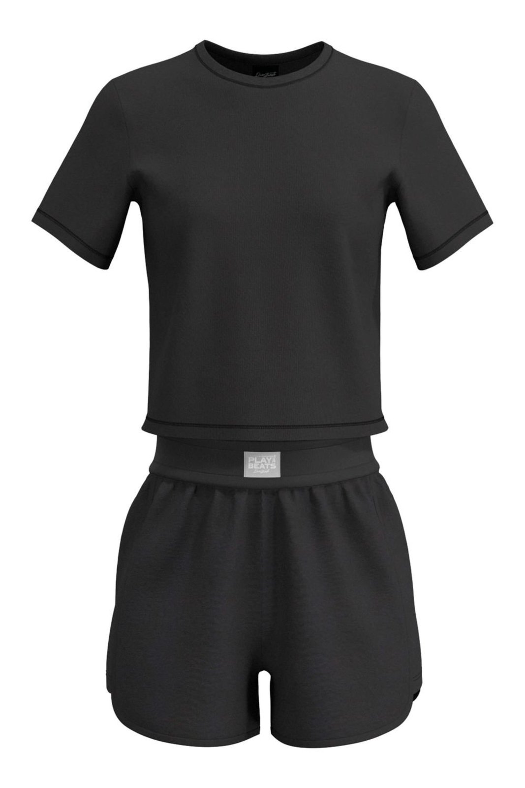 Infantil - Conjunto Juvenil Menina Essentials Elian Beats Preto