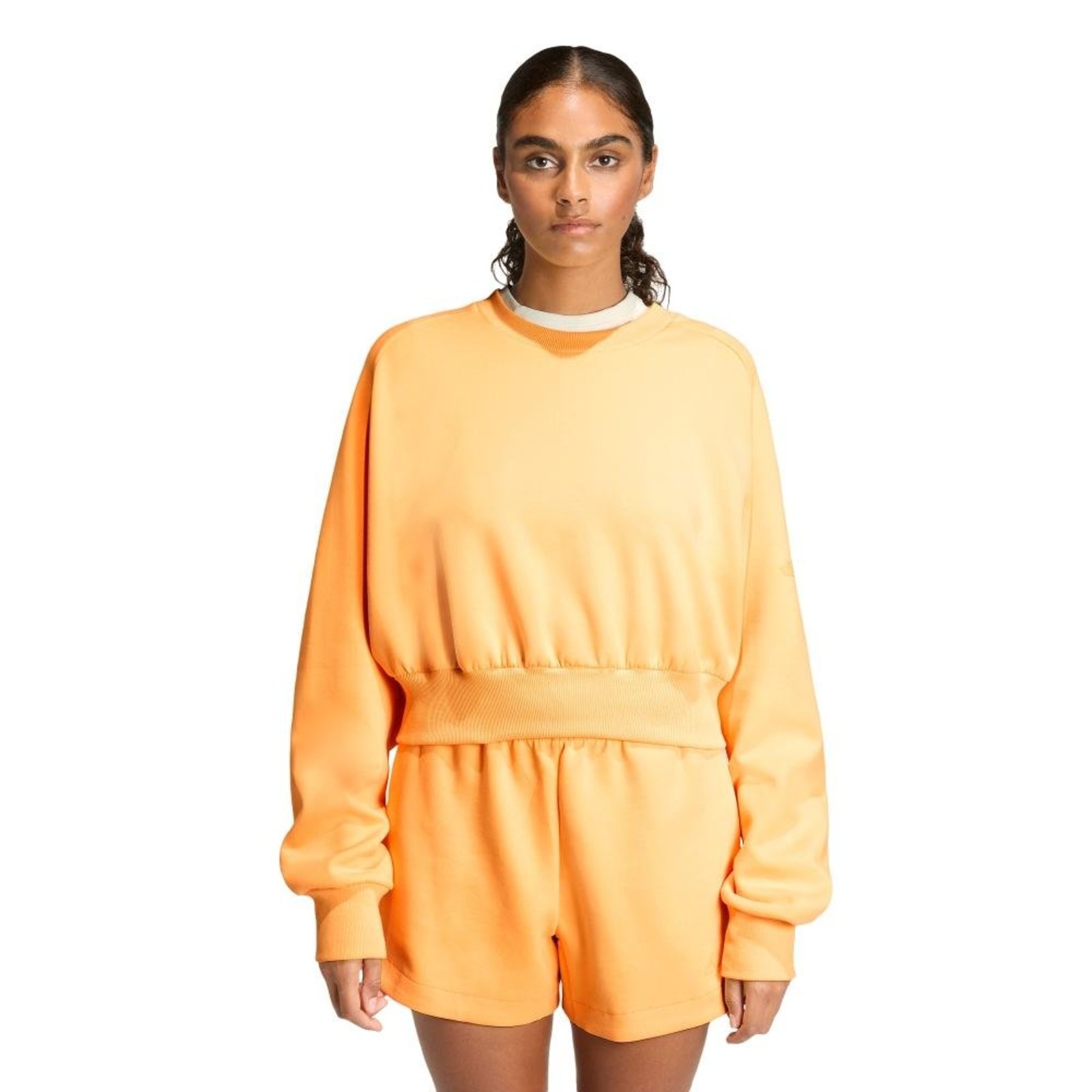 ALL SZN Moletom Largo Soft Lux adidas Sportswear Laranja