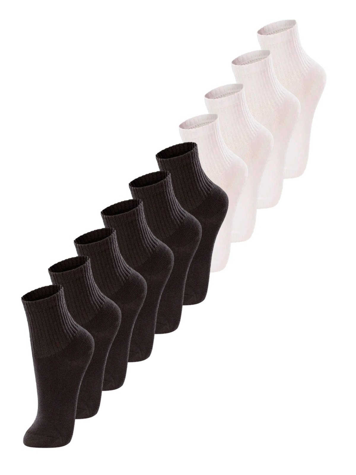 Kit com 10 Pares de Meias Infanti Cano Médio Lupo 2727-088