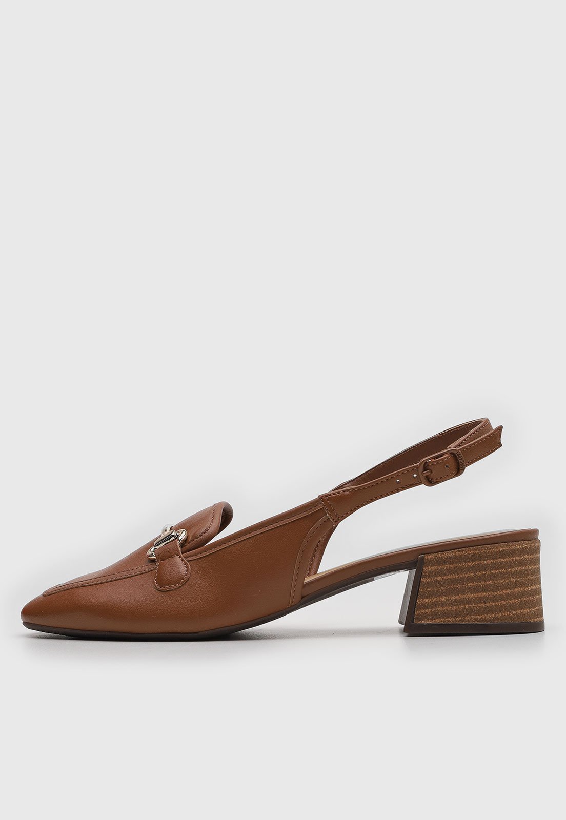 Scarpin Feminino Anacapri Fivela Marrom