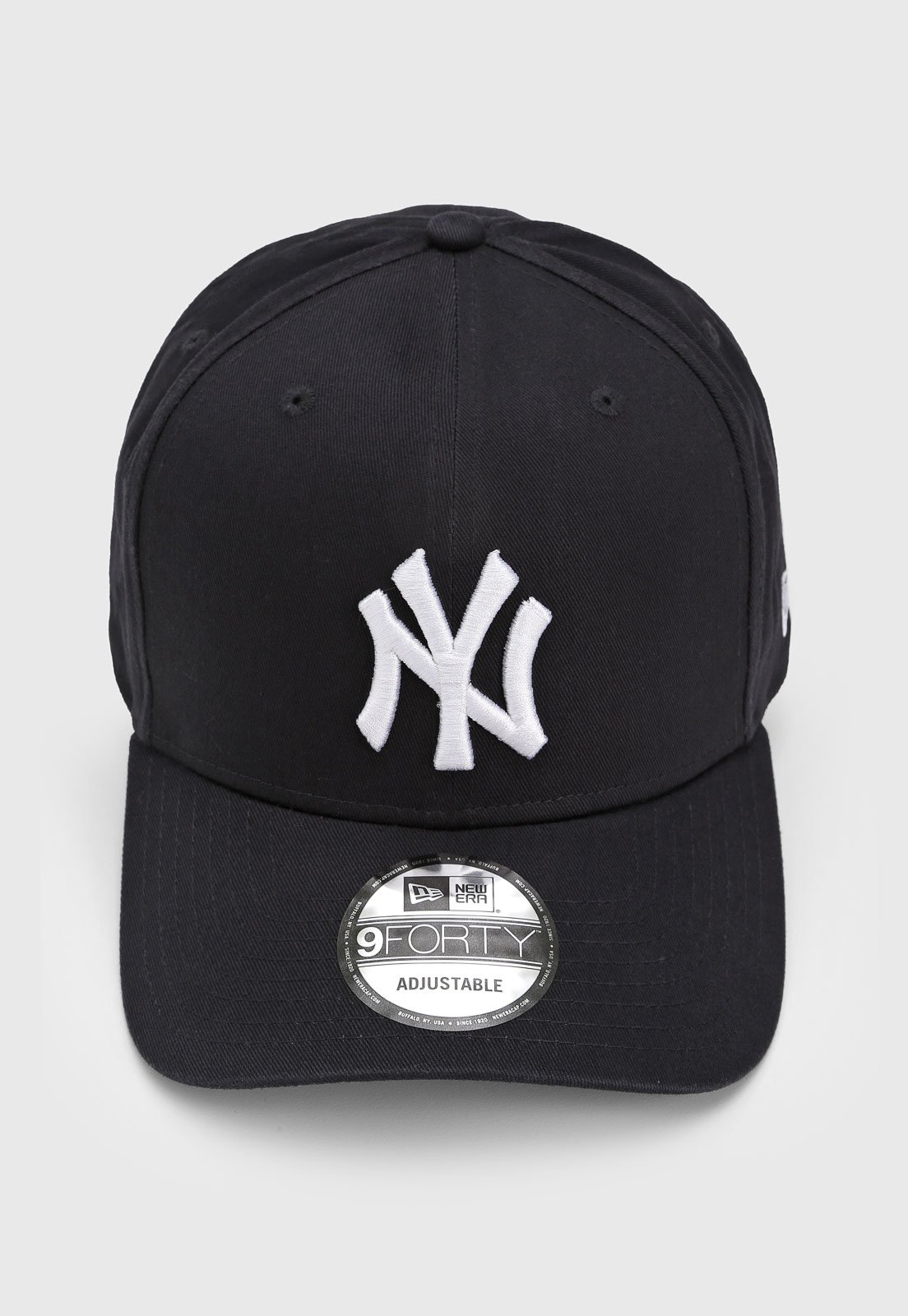 Boné Aberto New Era New York Yankess Aba Curva Azul-Marinho