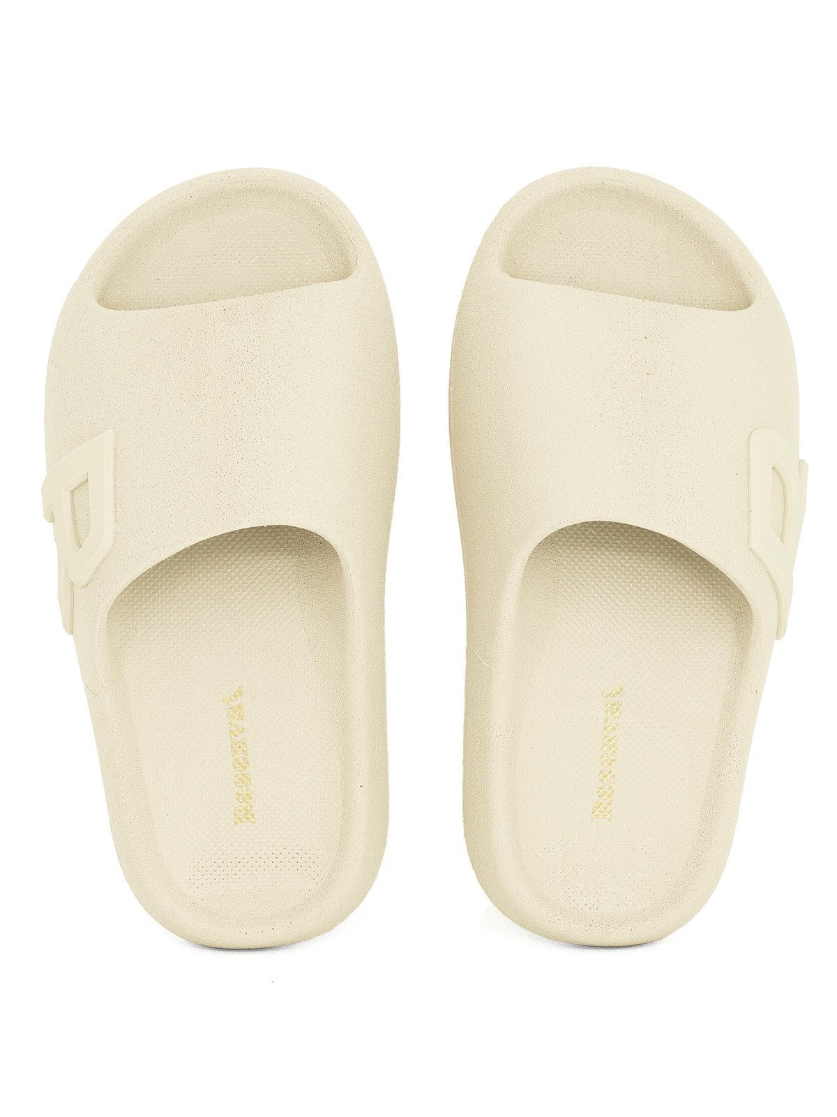 Sandália Reserva Go Slide Type R RMI Confortável Leve Macio Chinelo Nuvem Branco Off White