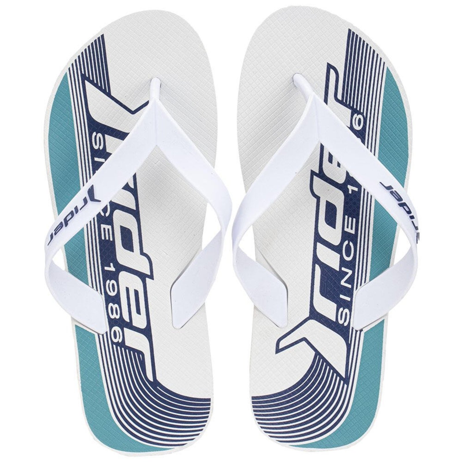 Chinelo Masculino Feel Urban Rider 12318 A3290318 Branco