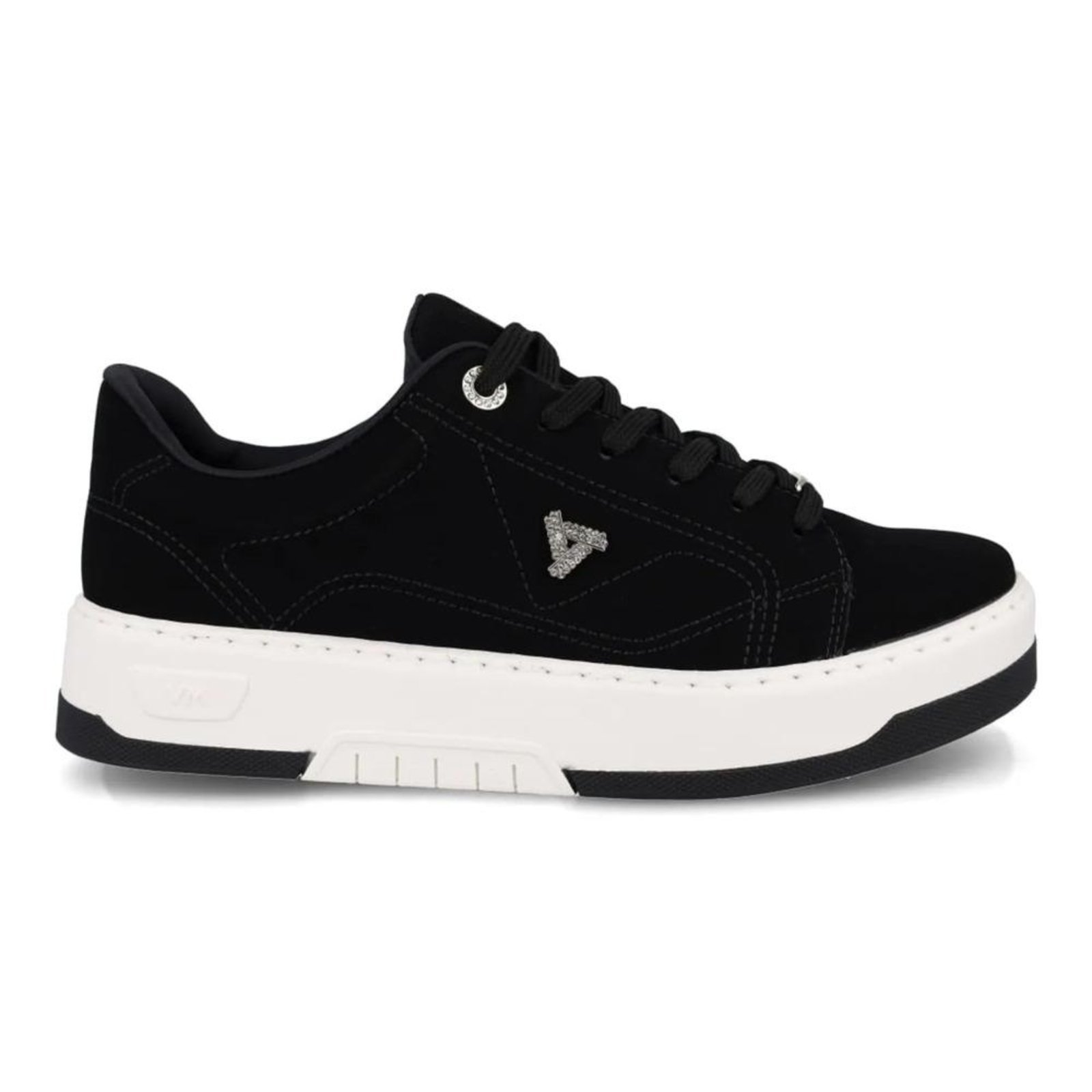 Vista 2 Tênis Via Marte Streetwear Feminino preto VIA MARTE preto