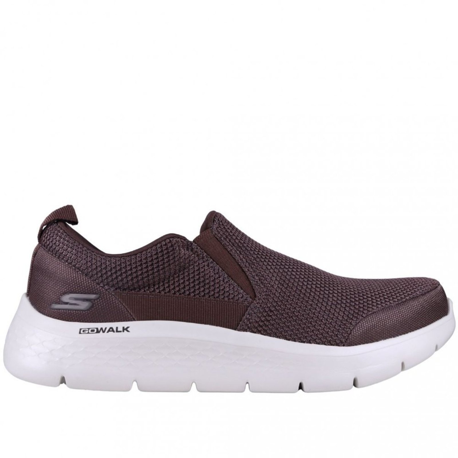 Tênis Masculino Skechers Slip On Go Walk Flex 894343br Skechers Marrom