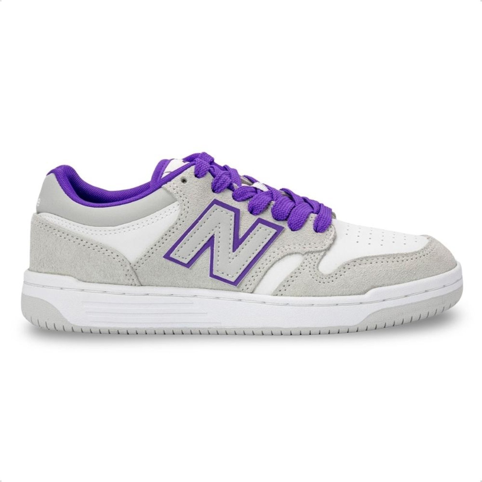 Tênis New Balance Masculino 480 Low Cinza