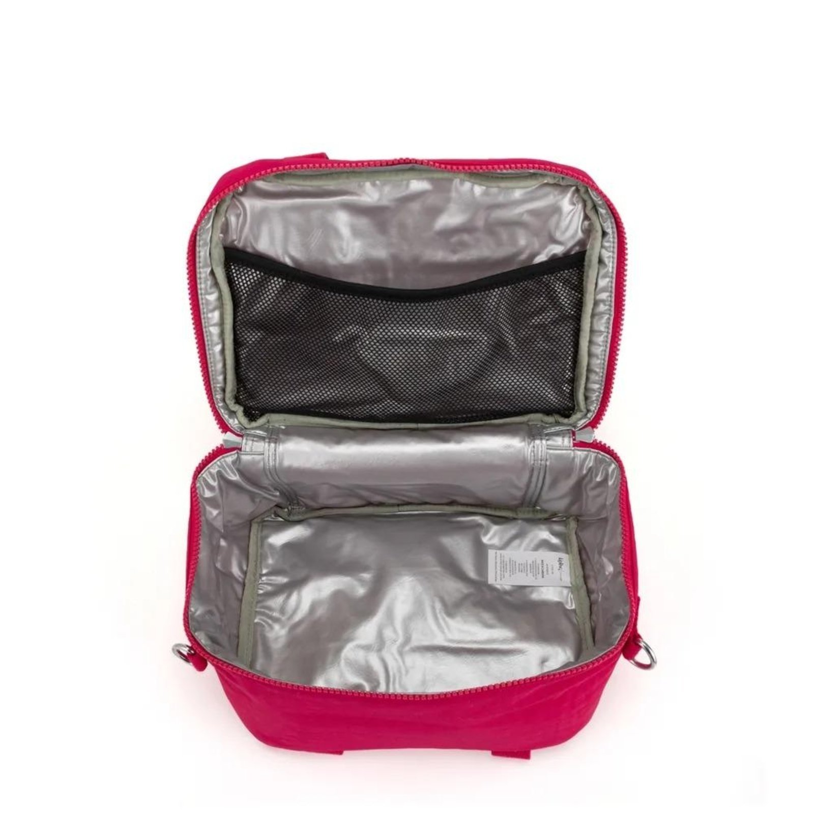 Vista 3 Infantil - Lancheira Kipling Miyo True Pink vermelho pink Kipling vermelho pink