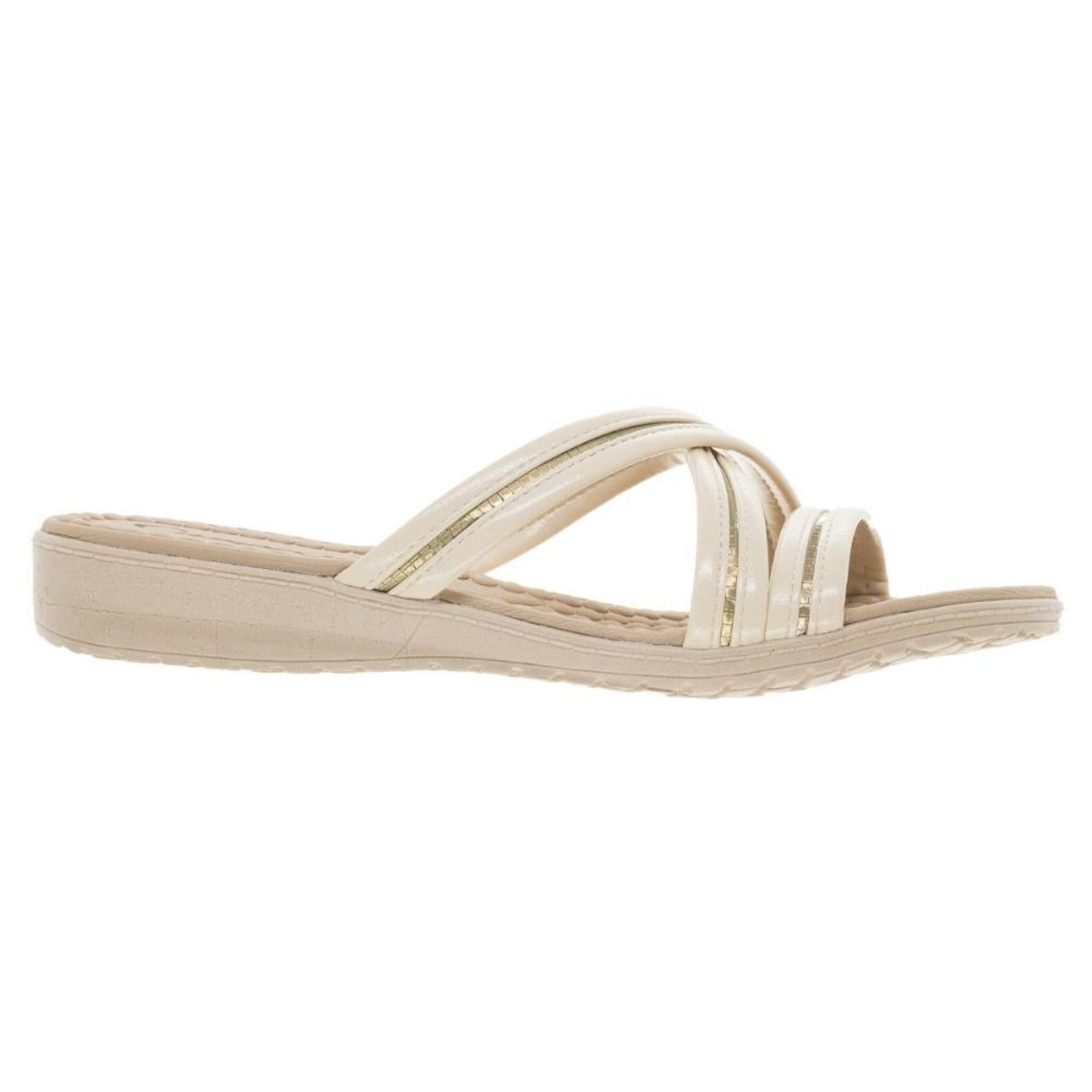 Tamanco Feminino Joanete Campesí CP501 Creme