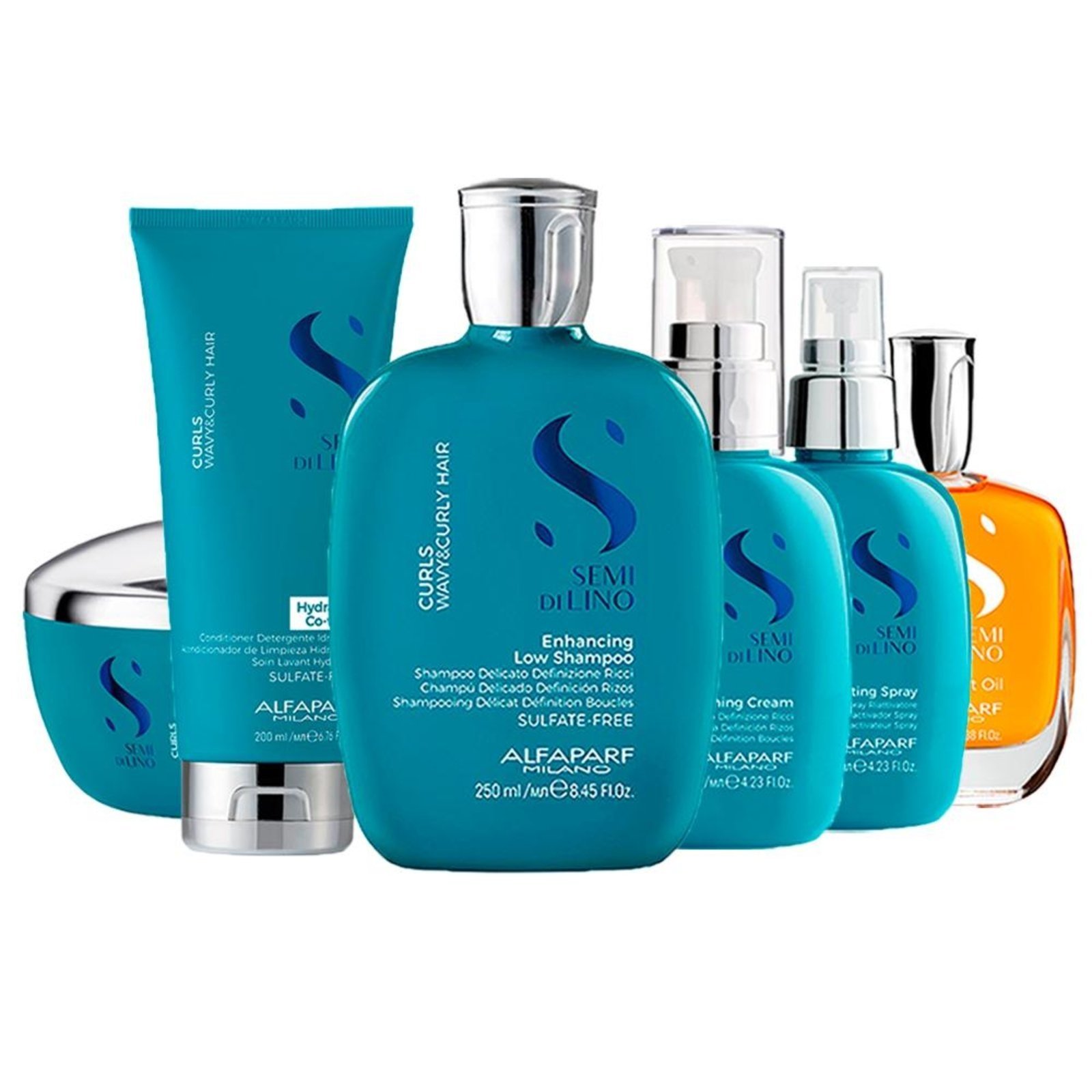 Alfaparf Semi Di Lino Curls Cowash - 6 Produtos