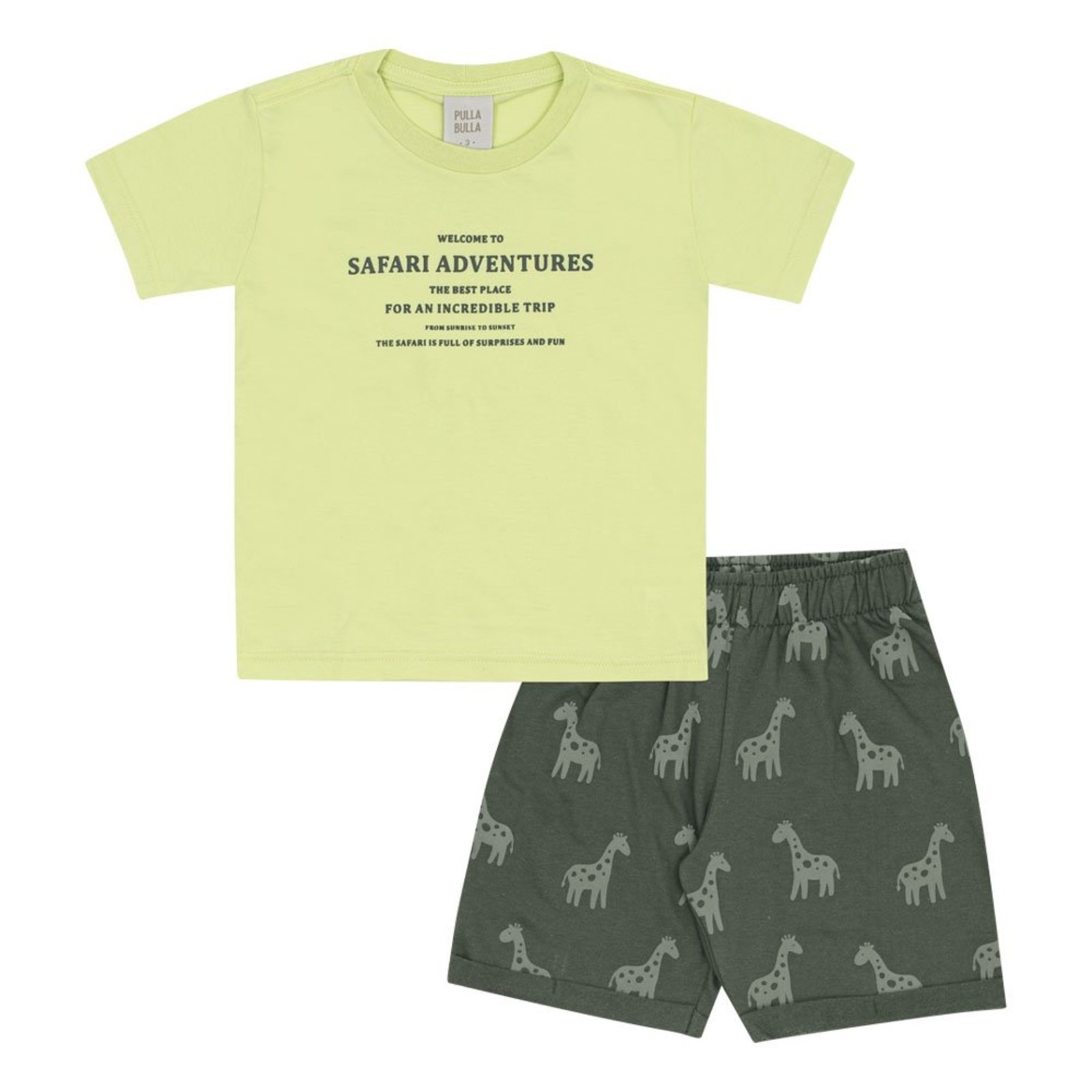 Infantil - Conjunto Verde Primeiros Passos Menino - 53374-1344