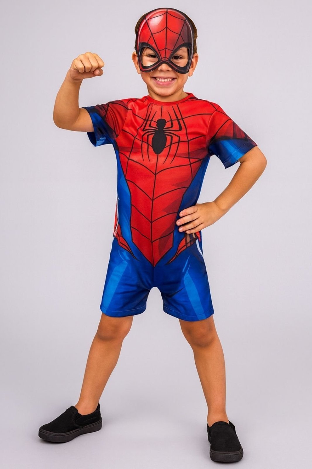 Infantil – Macacão Disney Masculino Homem Aranha