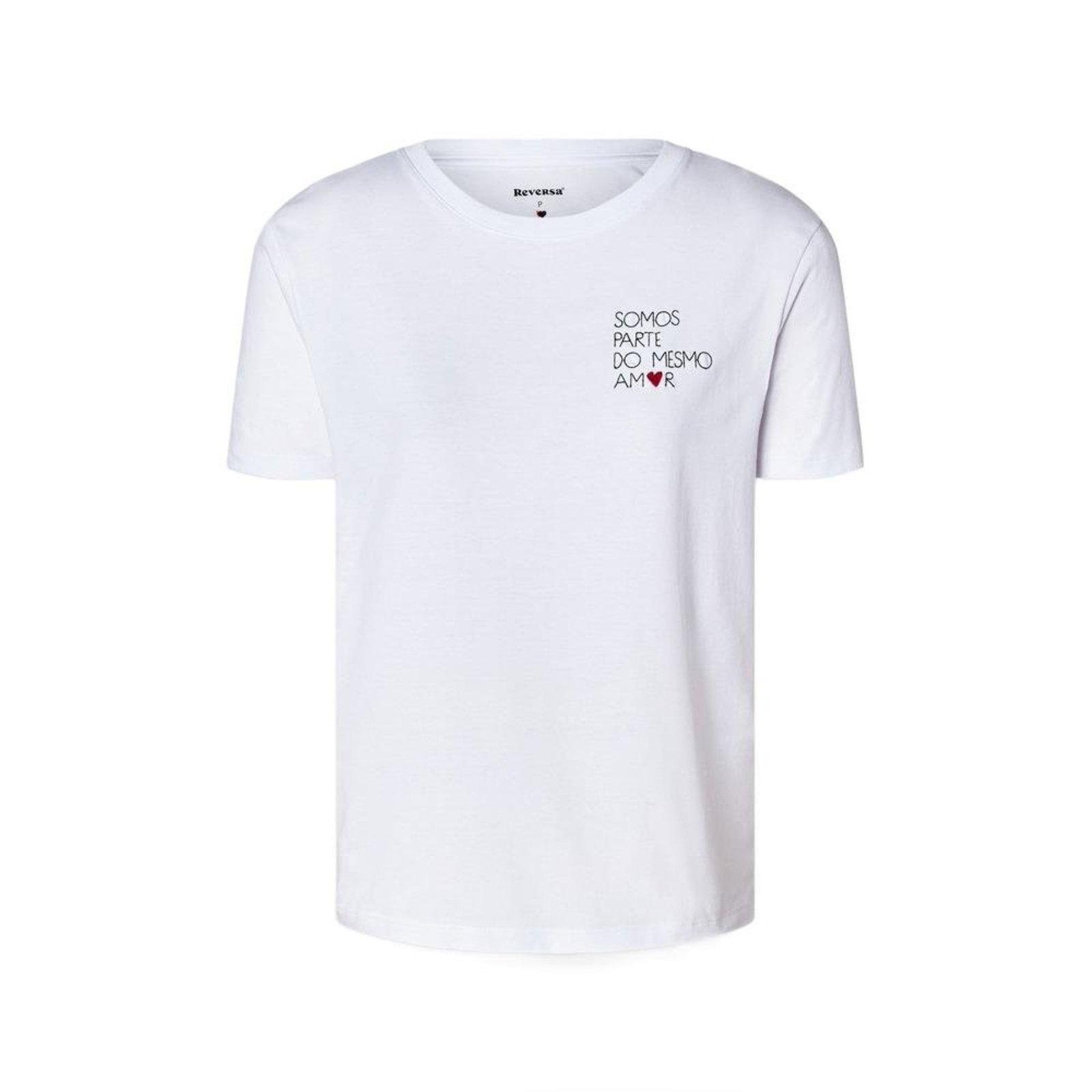 Camiseta Bordado Parte Do Mesmo Amor