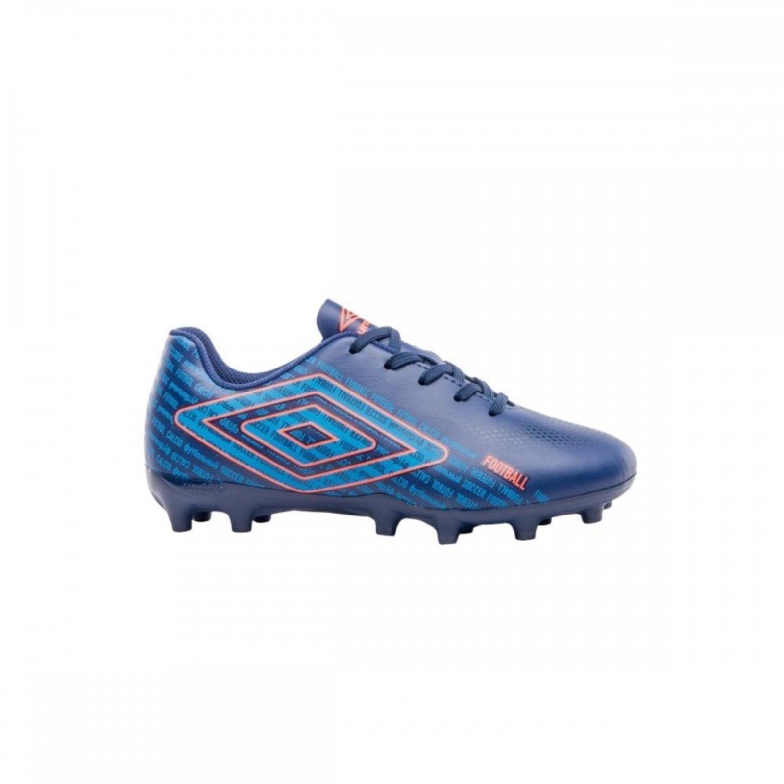 Infantil - Chuteira Umbro Football jr 730 Campo Umbro Azul Marinho