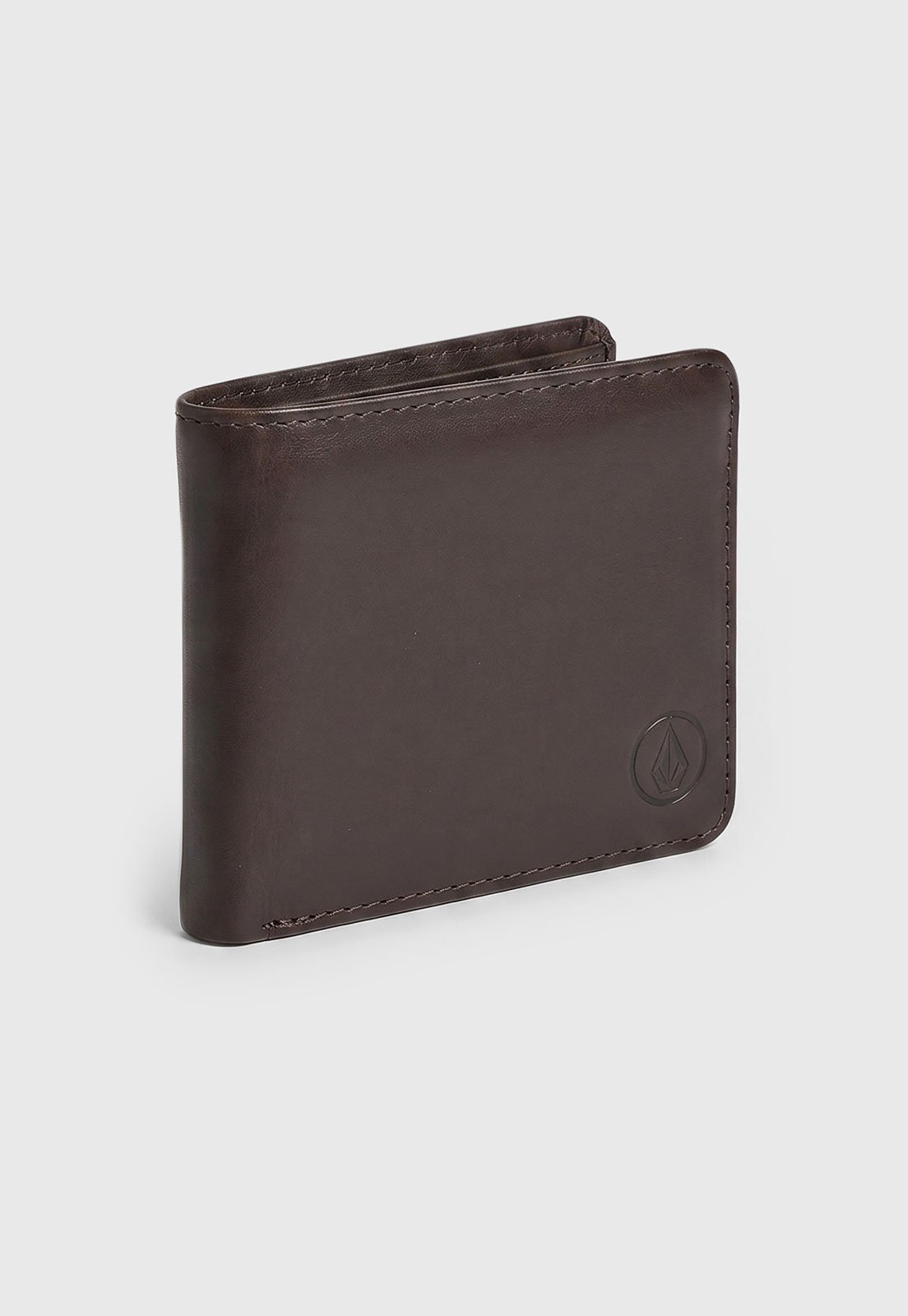 Carteira Volcom Slim Stone Marrom