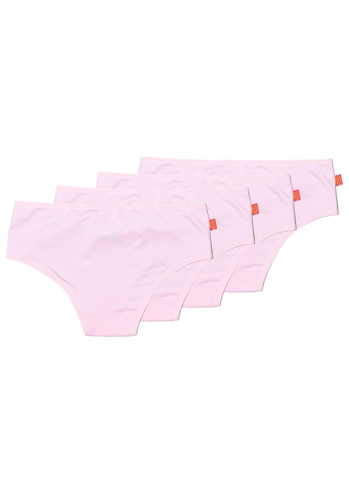 Vista 2 Kit com 4 Calcinhas Sanny 211559 rosa Sanny rosa