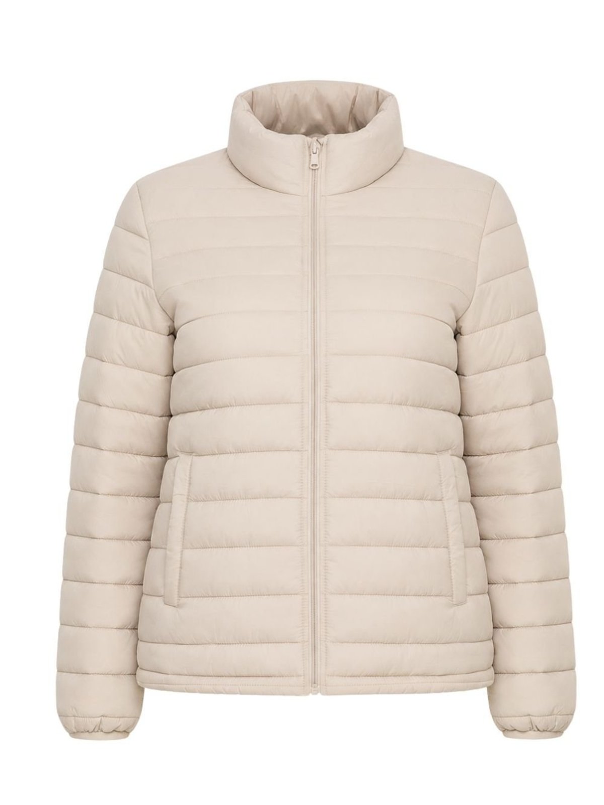 Jaqueta Femminina Puffer Metalassê Gola Alta Crocker - 51068