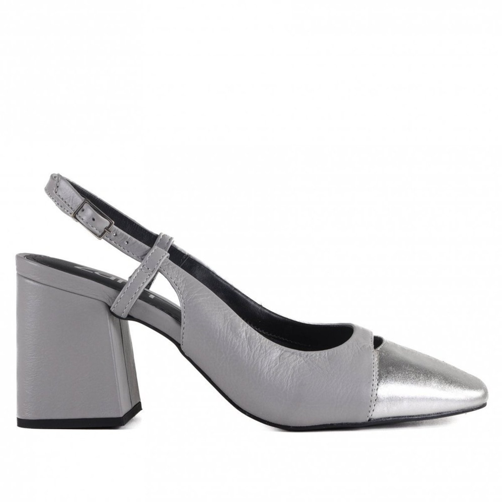 Sapato Feminino Zariff Boneca 2302-71611 Zariff Cinza