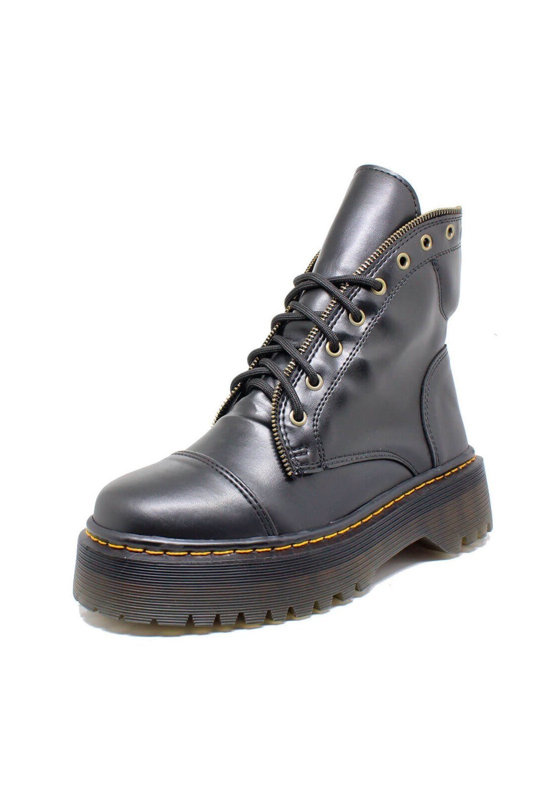 Coturno Milano Estilo Veggie Preto