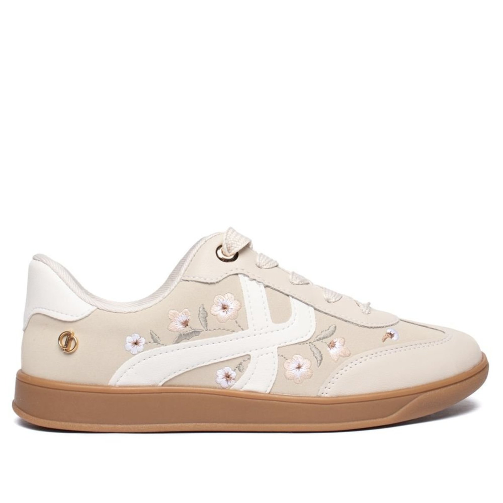 Tênis Feminino Dakota Casual Bordado Floral