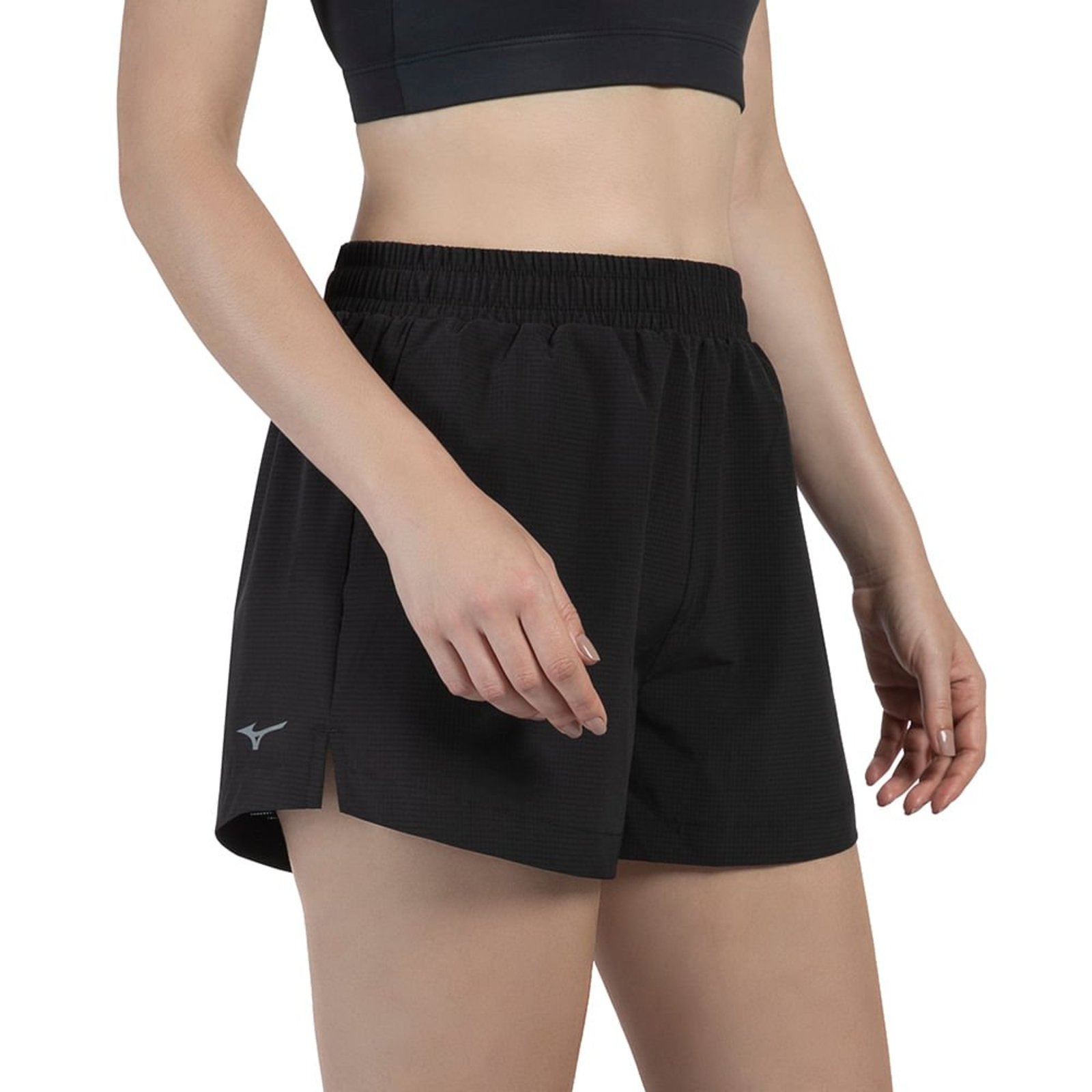 Vista 2 Shorts de Corrida Feminino Mizuno New Runner preto Mizuno preto