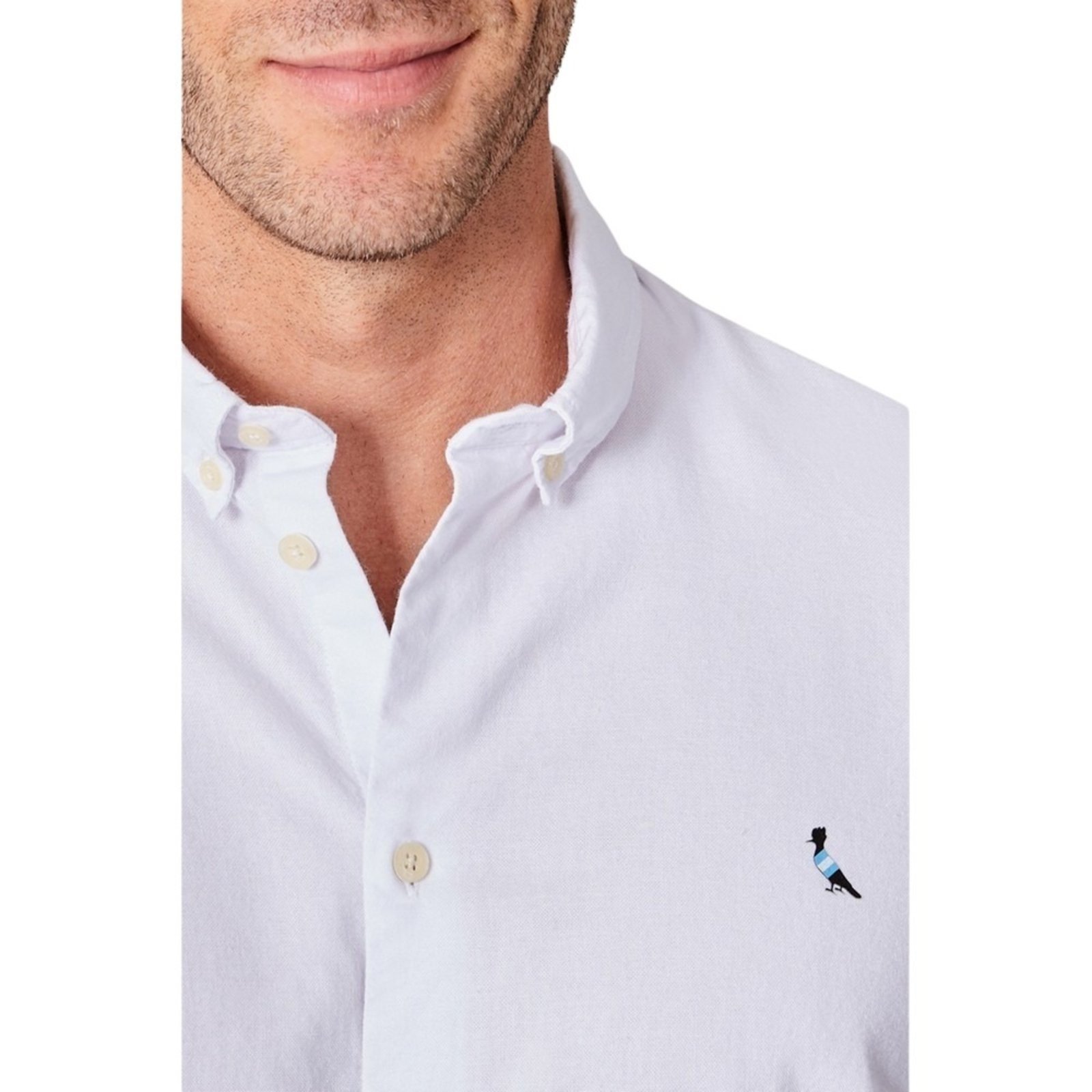 Camisa Oxford Color Pp Patch Grêmio Reserva