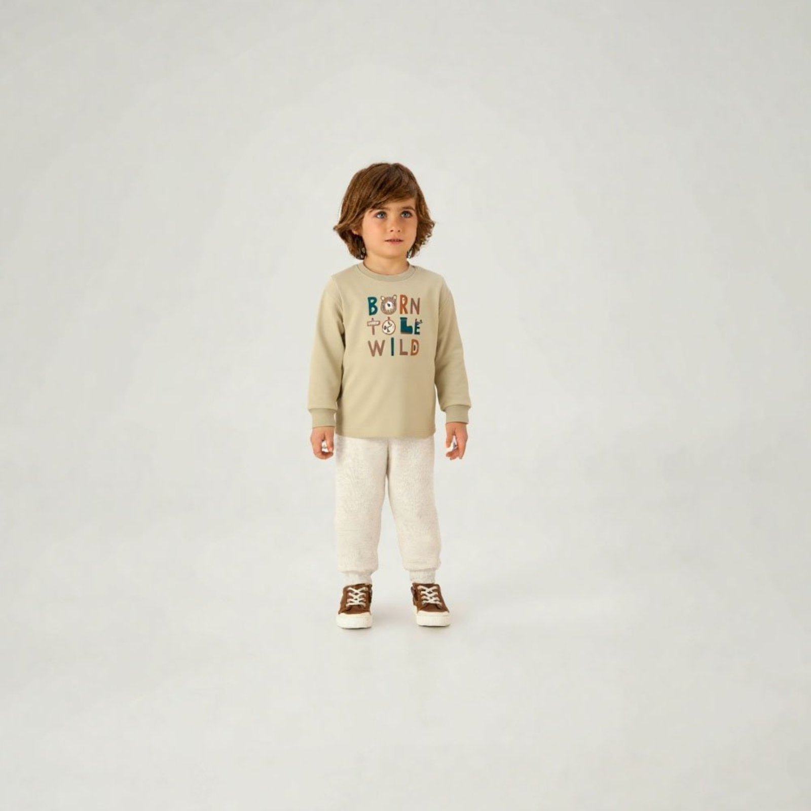 Infantil - Camiseta Verde Primeiros Passos Pulla Bulla Menino - 55263-1345