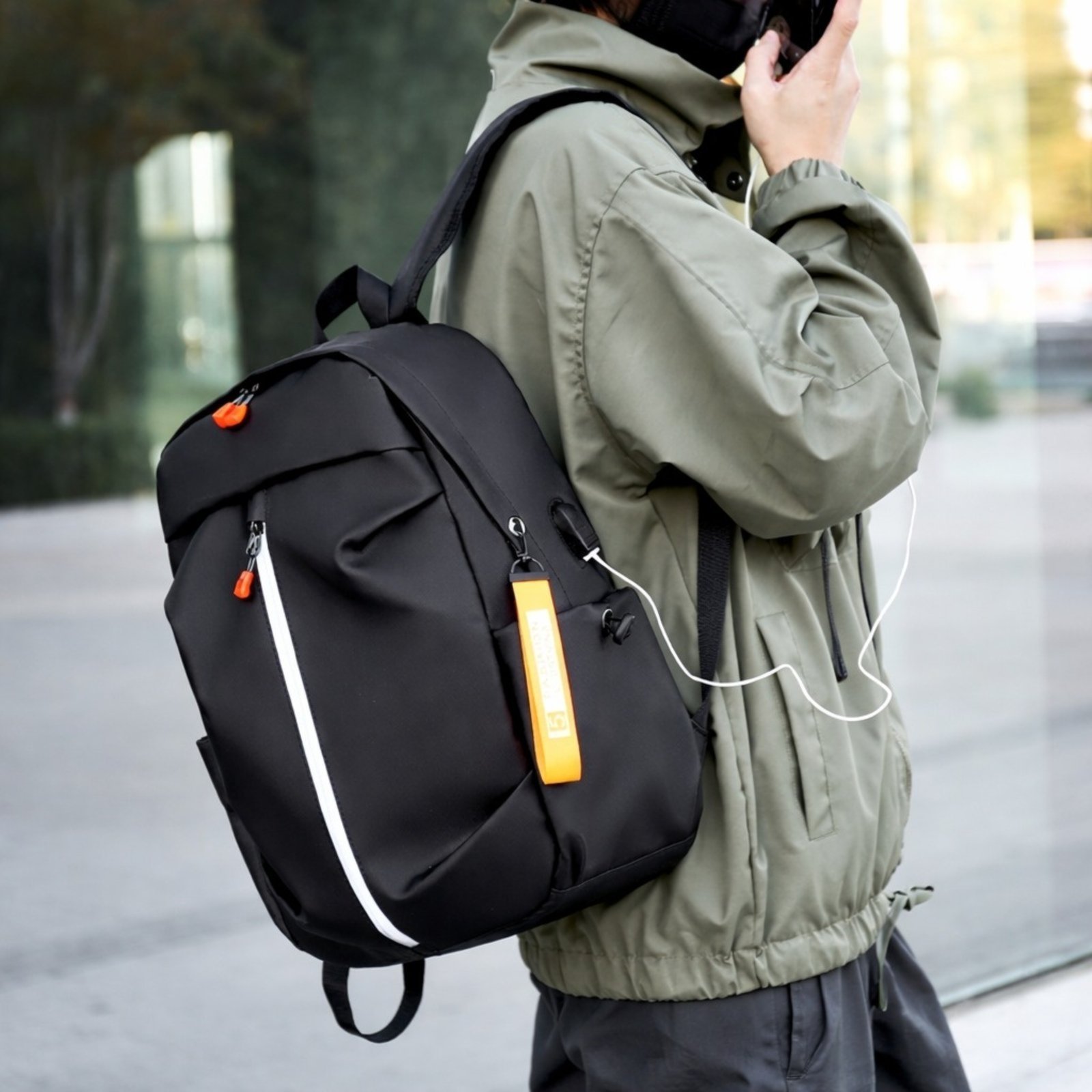 Mochila Masculina Escolar Academia Reforçada Executiva Grande Trabalho Faculdade
