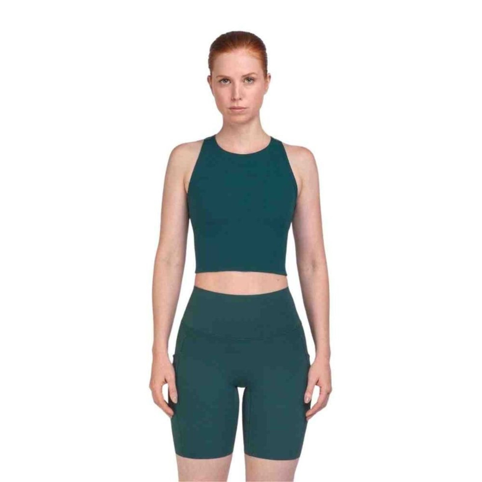 Top Feminino Olympikus Corre Foco Verde
