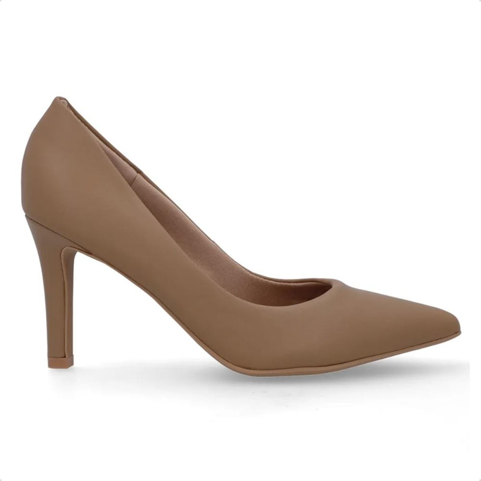 Scarpin Usaflex Feminino Casual Bico Fino AD0601 Marrom