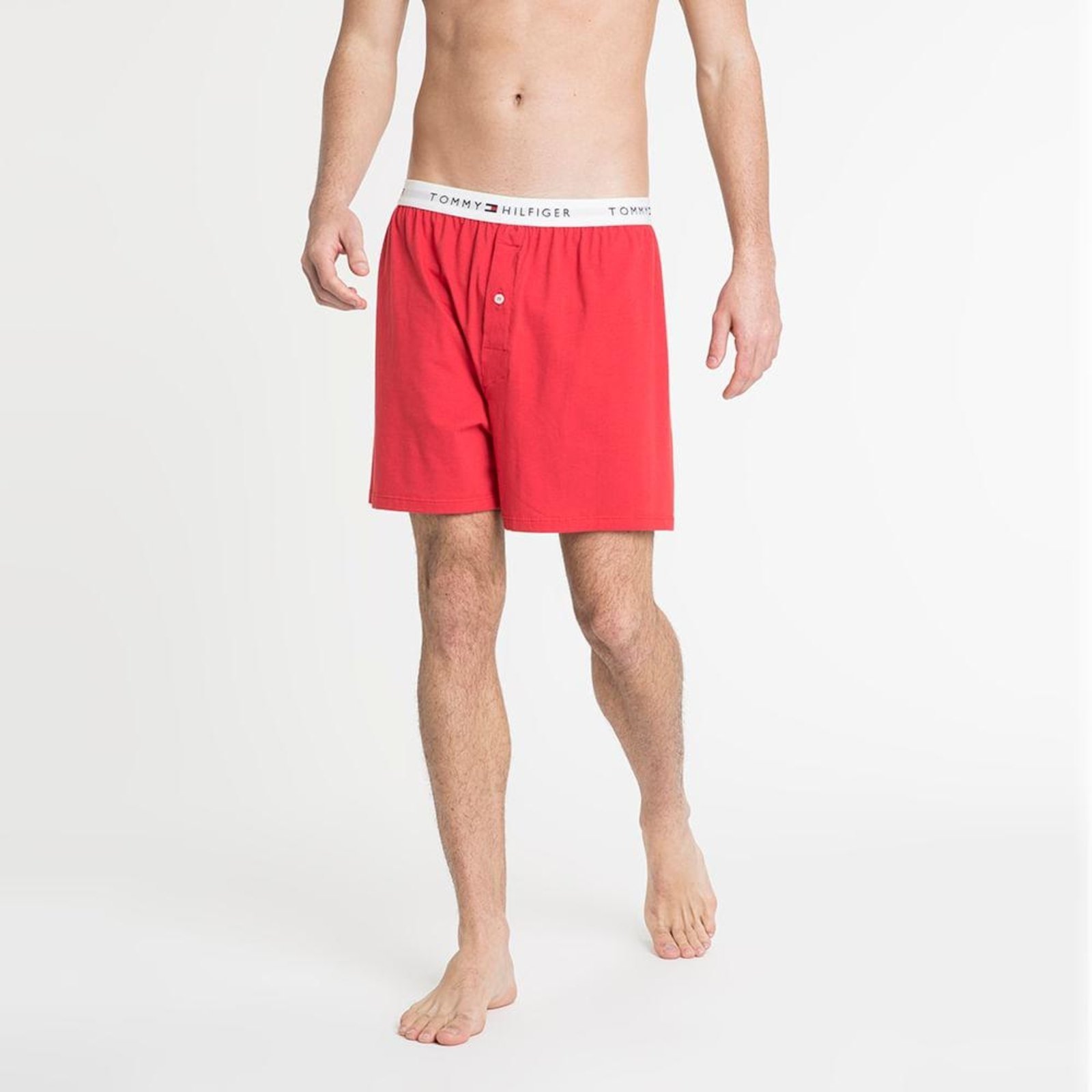 Vista 3 Cueca Boxer Interlock Masculino - Tommy Hilfilger Tommy Hilfiger vermelho Tommy Hilfiger vermelho