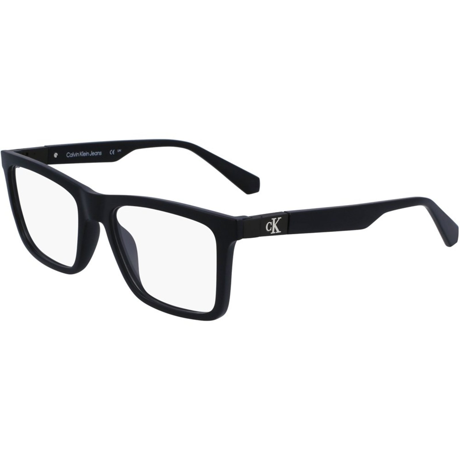 Armação Calvin Klein Jeans 23649 002 Preto Fosco Unissex