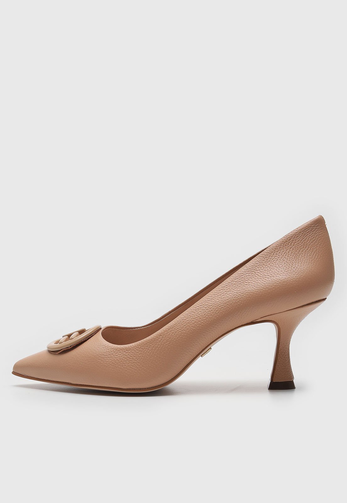 Scarpin Jorge Bischoff Logo Nude