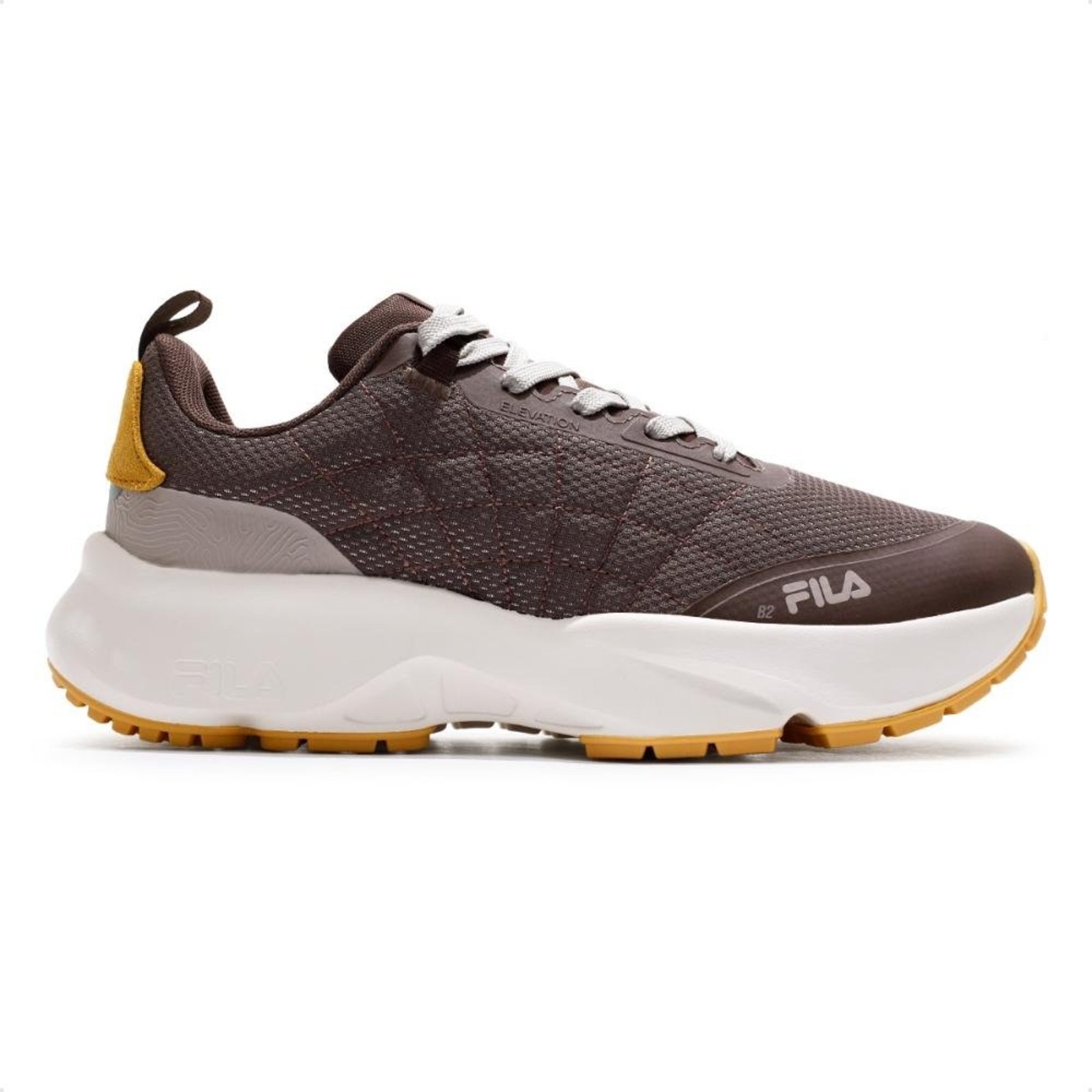 Tênis Fila Elevation Masculino Marrom