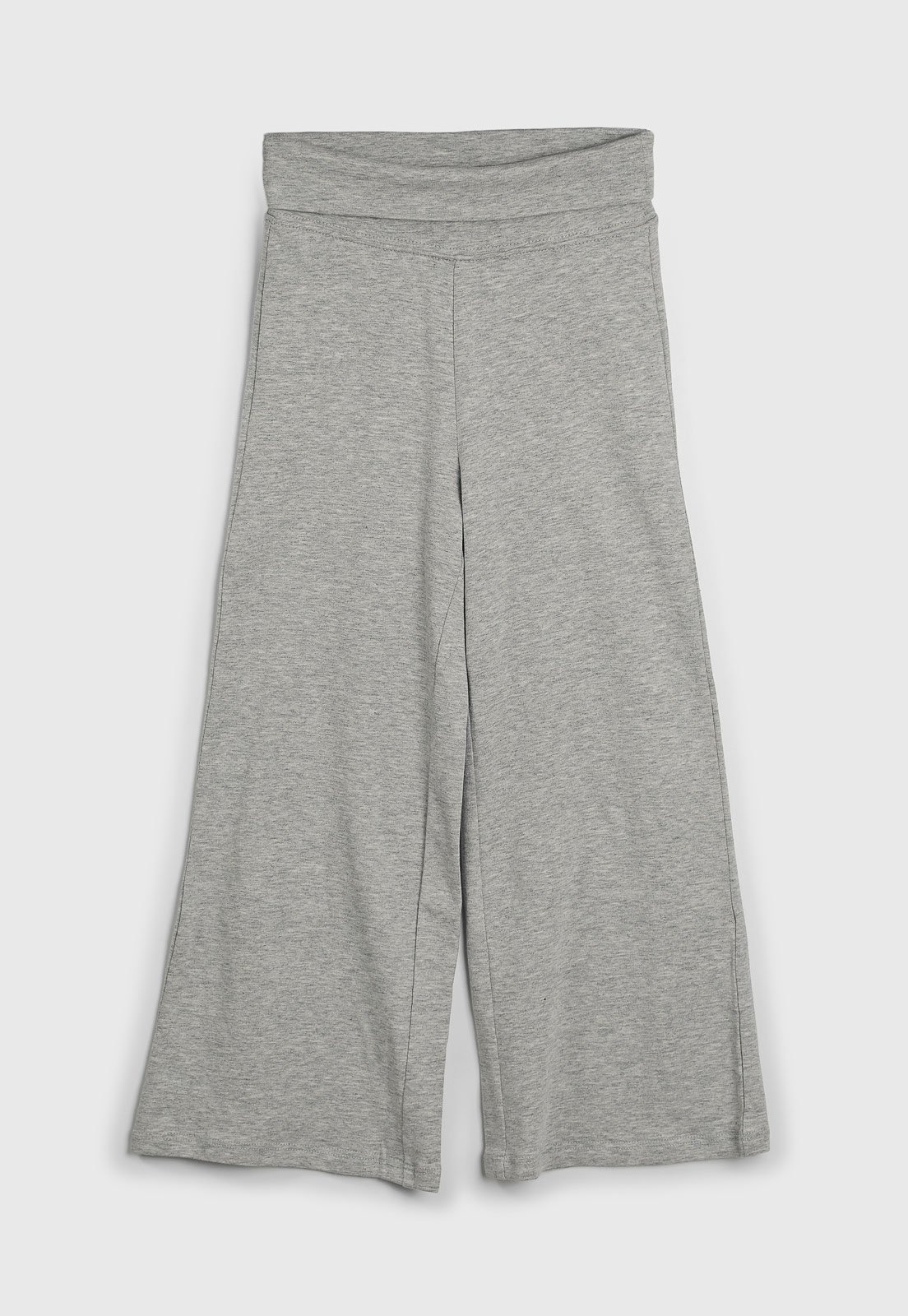 Infantil – Calça Gap Pantalona Cinza Mescla