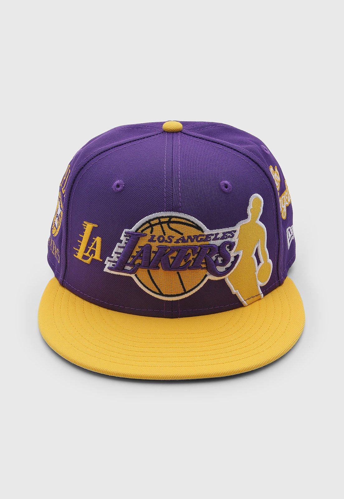 Boné New Era Los Angeles Lakers Roxo