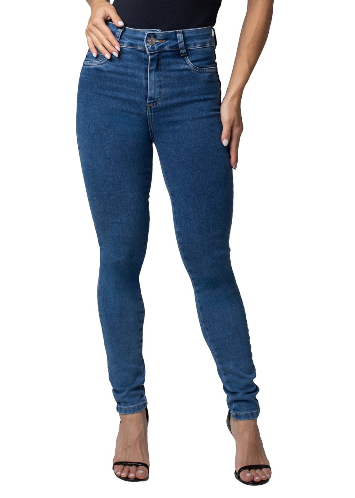 Calça Jeans Sawary Levanta Bumbum - 281468 - Azul - Sawary