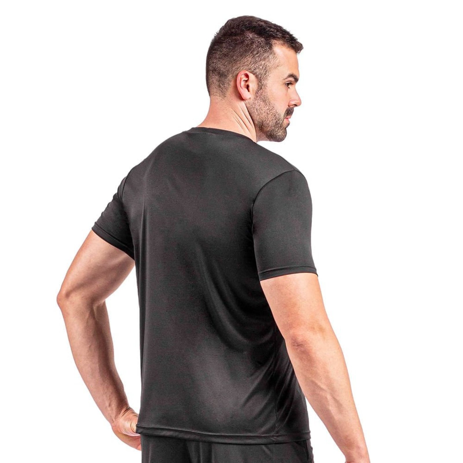 Vista 3 Camiseta Masculina Poker New Basic preto Poker preto