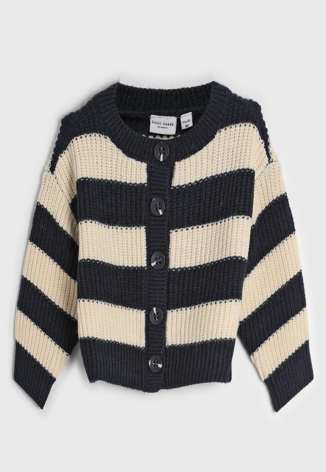 Infantil – Cardigan Name It Listras Preto
