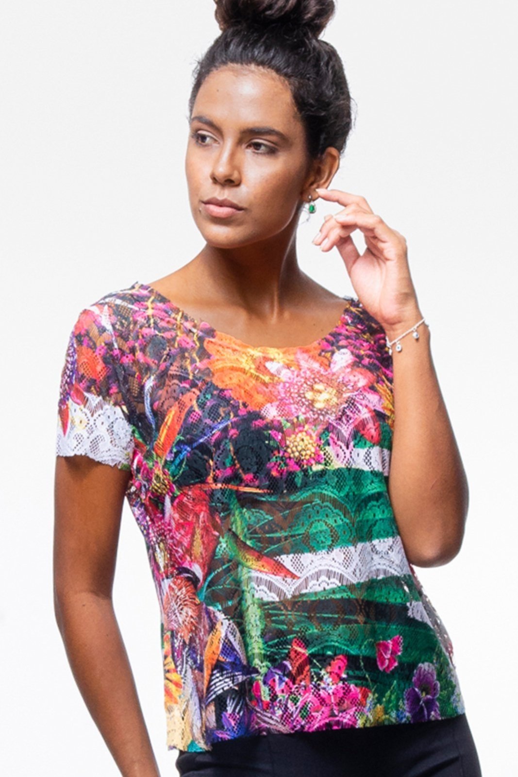 Blusa Estampa Floral