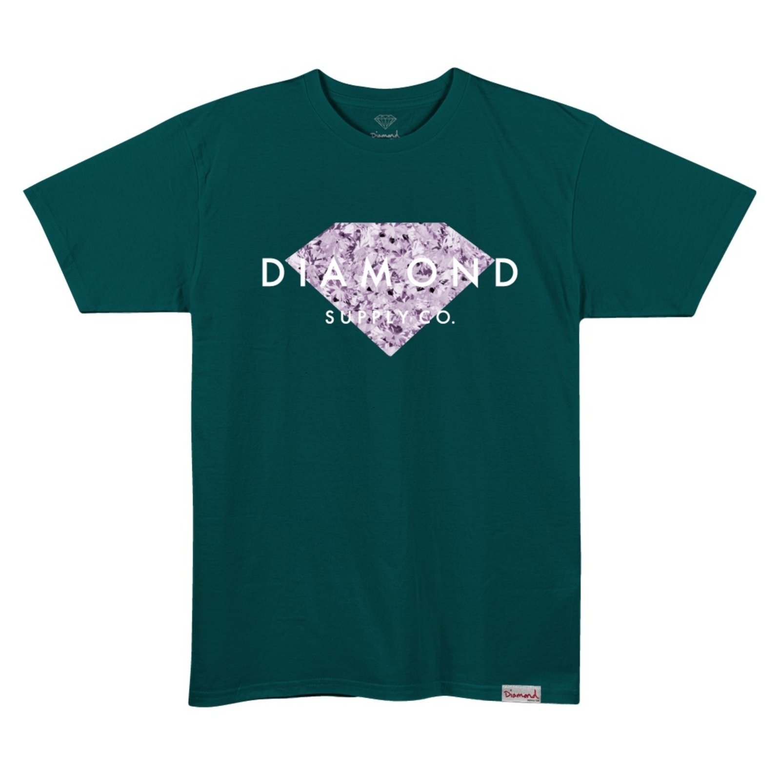 Camiseta Diamond Infinite Tee - GREEN TEAL